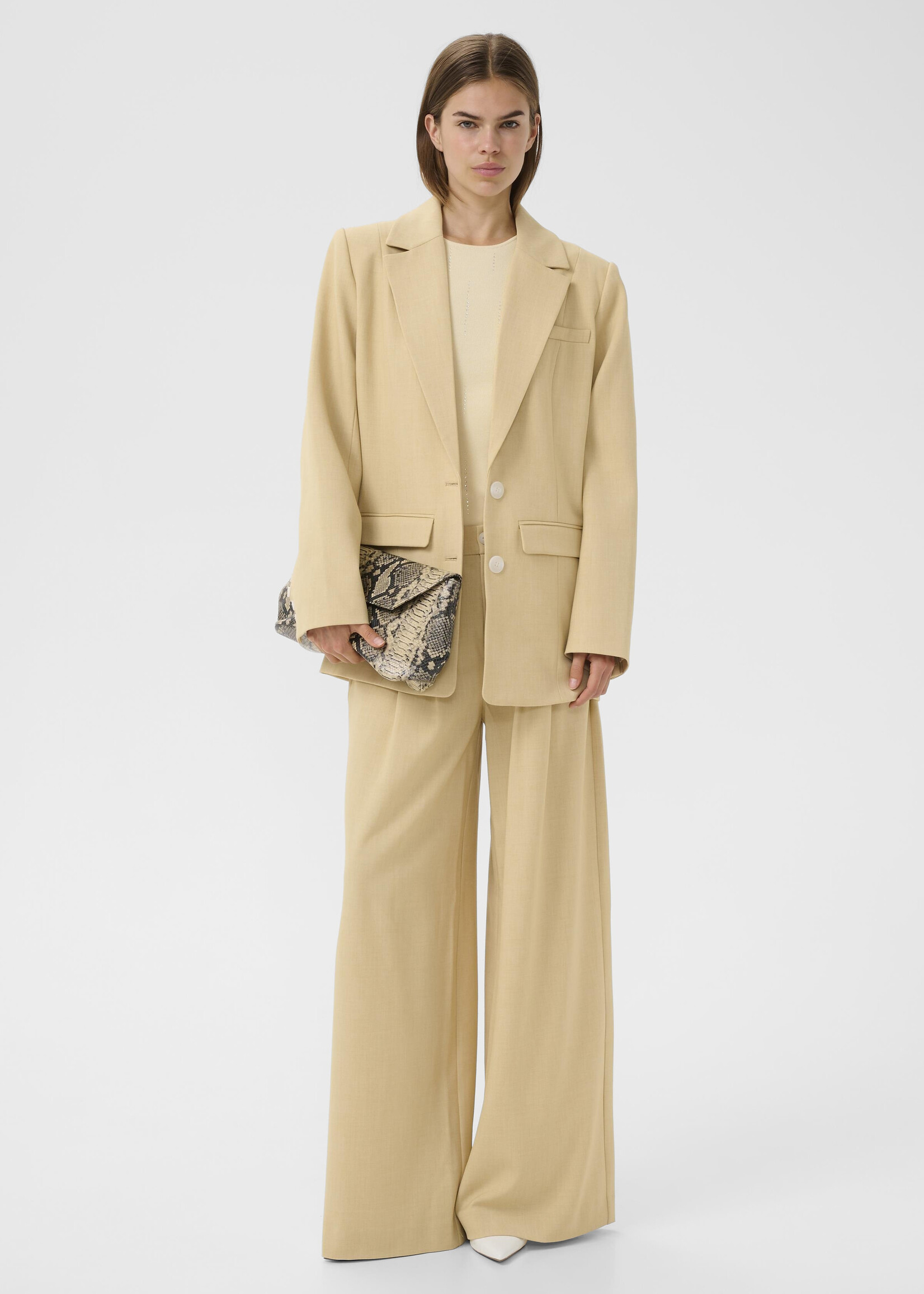 Gestuz GZstacy - Pale hay melange