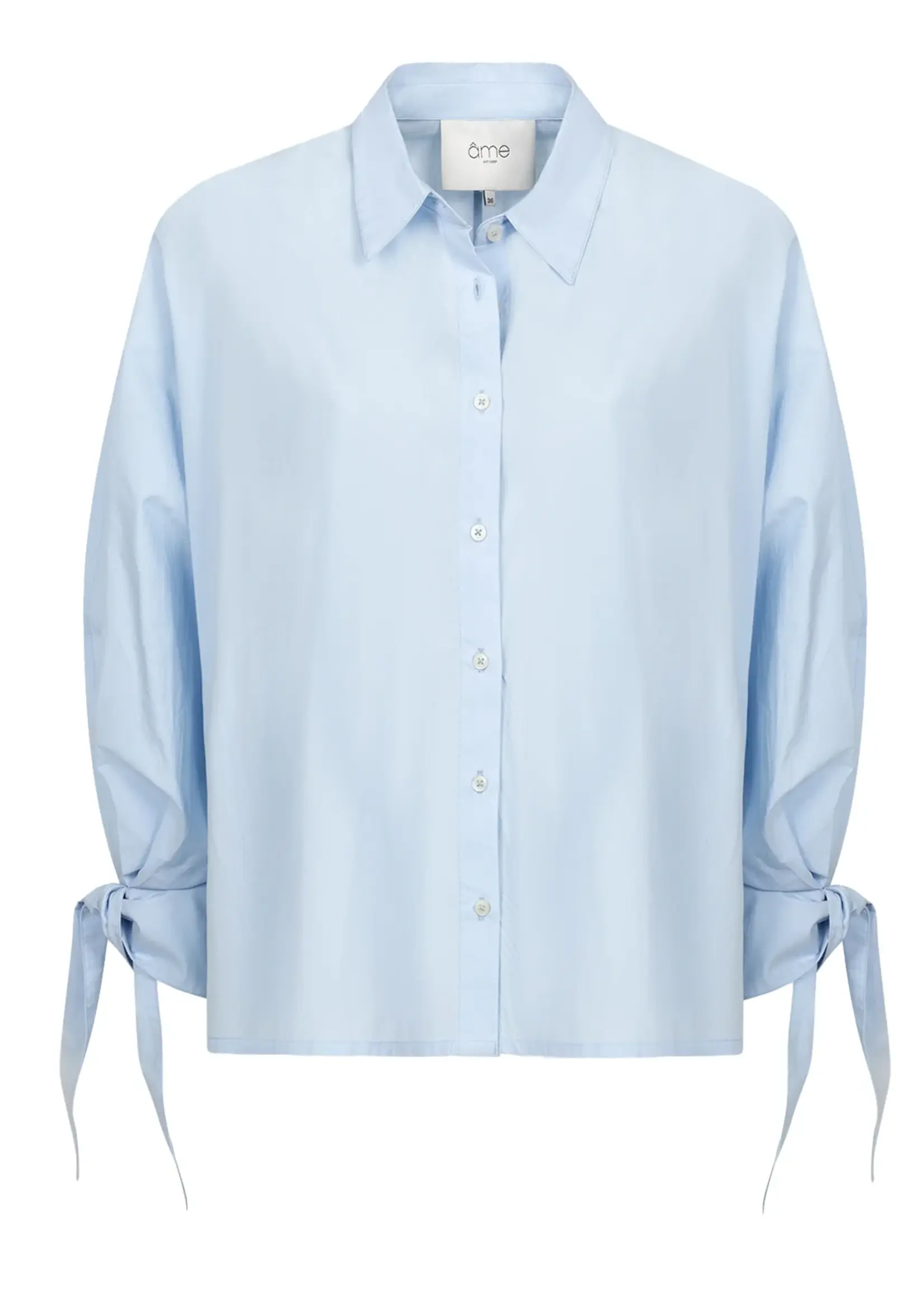 âme Nugget popline shirt - light blue