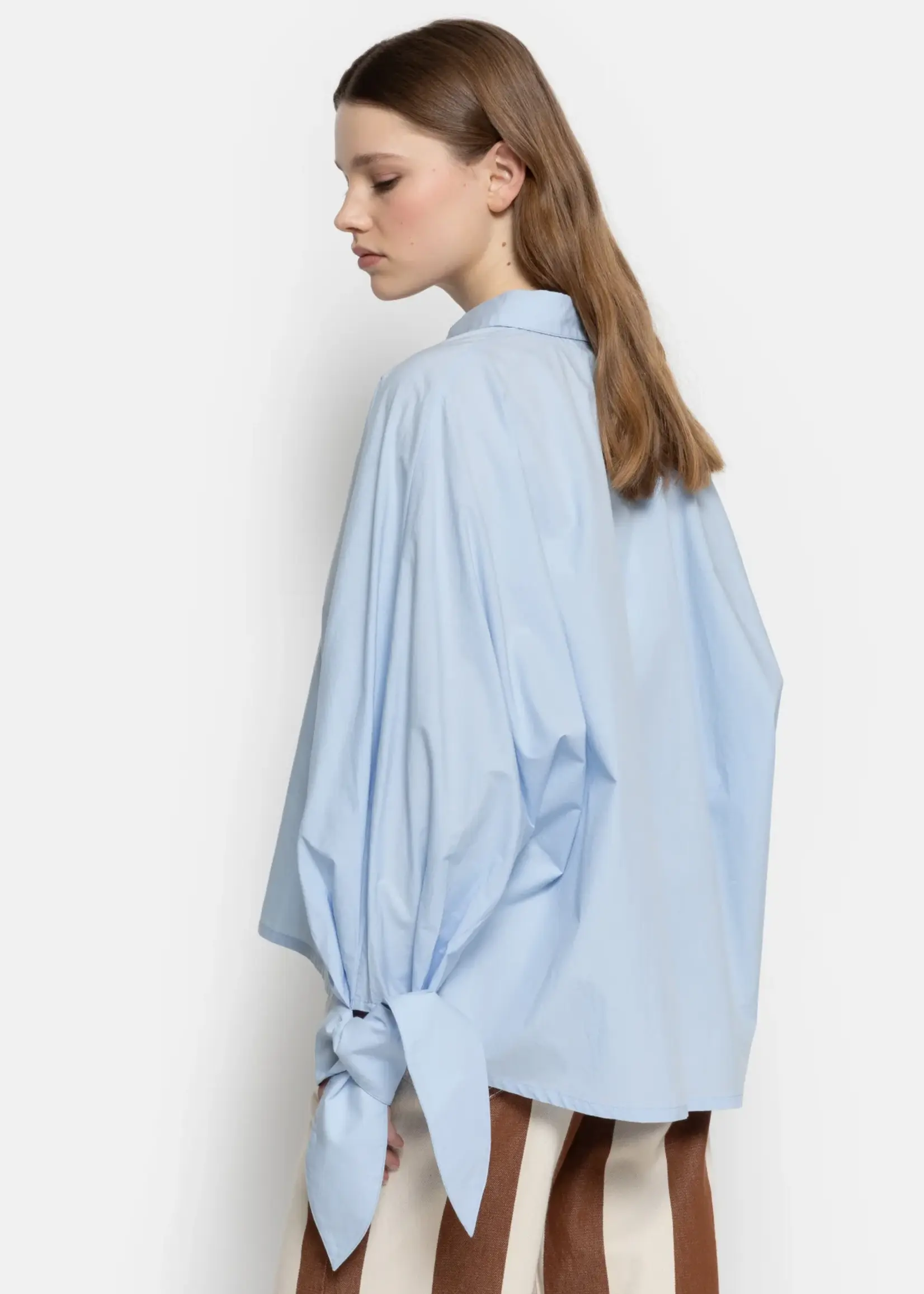 âme Nugget popline shirt - light blue