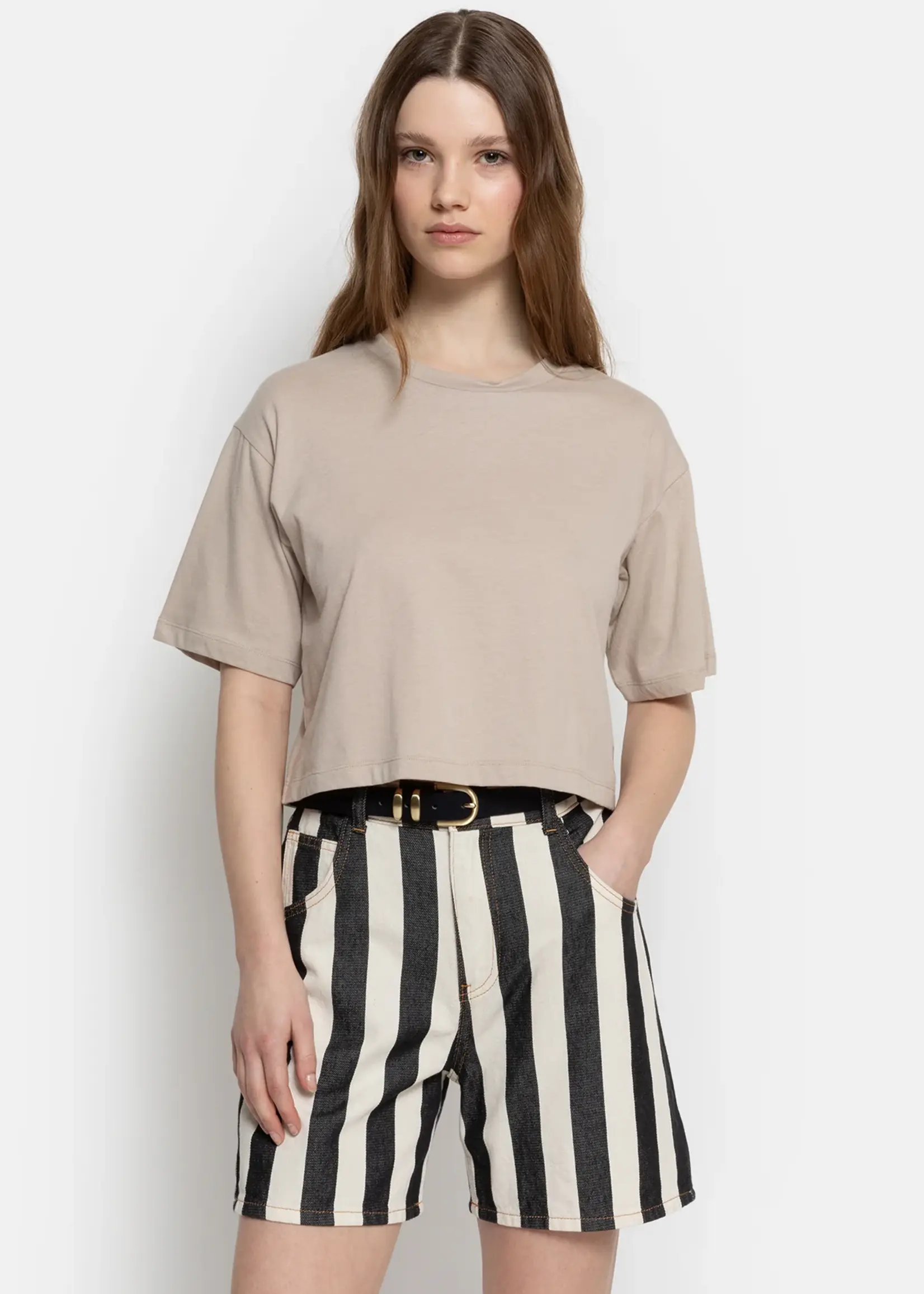 âme Nanny - Shorts - White/Blue