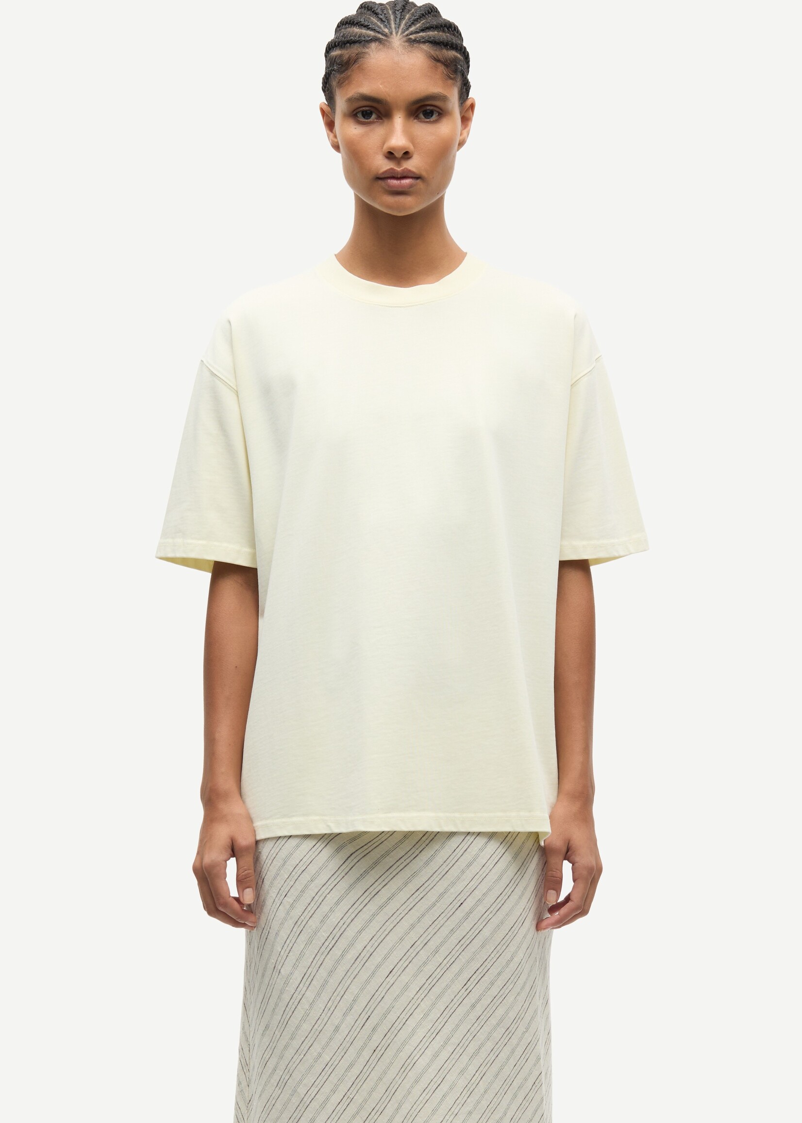 Samsøe Samsøe Eira t-shirt - Ethereal Green