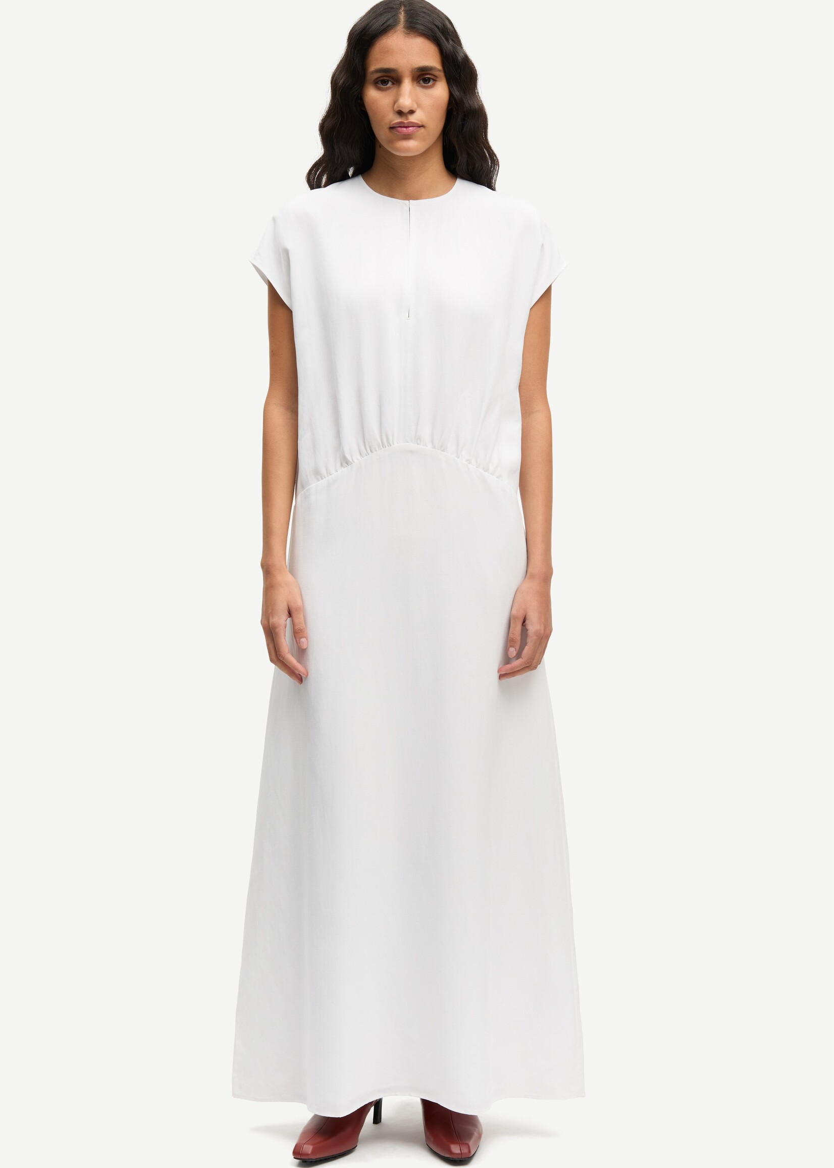 Samsøe Samsøe Sadaphne dress - White