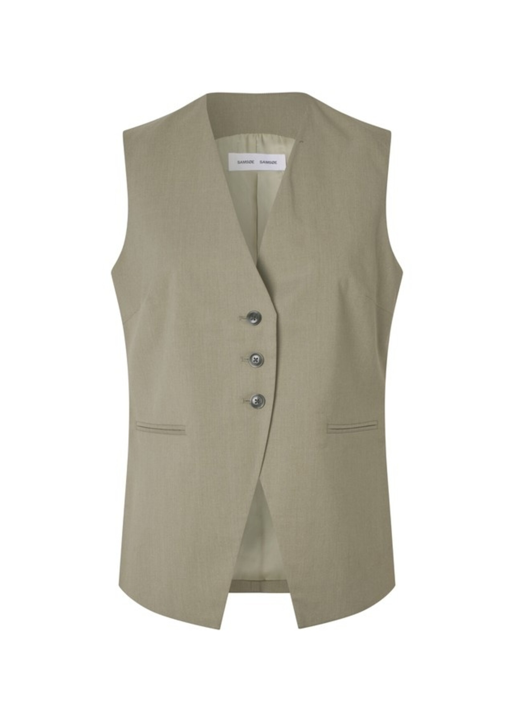 Samsøe Samsøe Satova vest - Overland trek Mel.