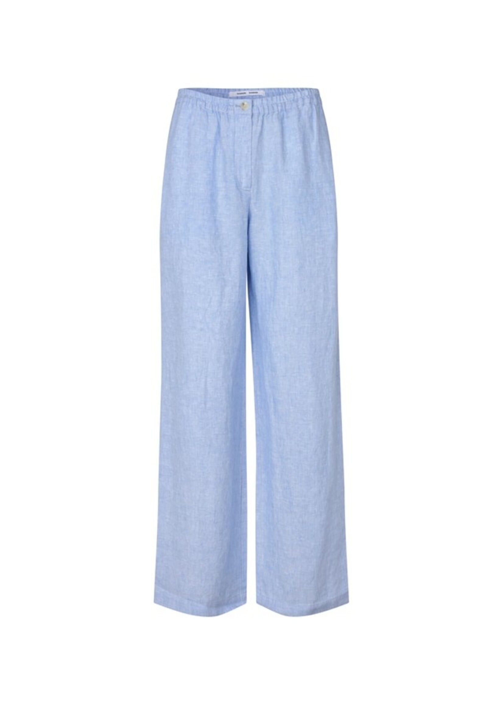 Samsøe Samsøe Satoves trousers - Bel Air Blue mel.