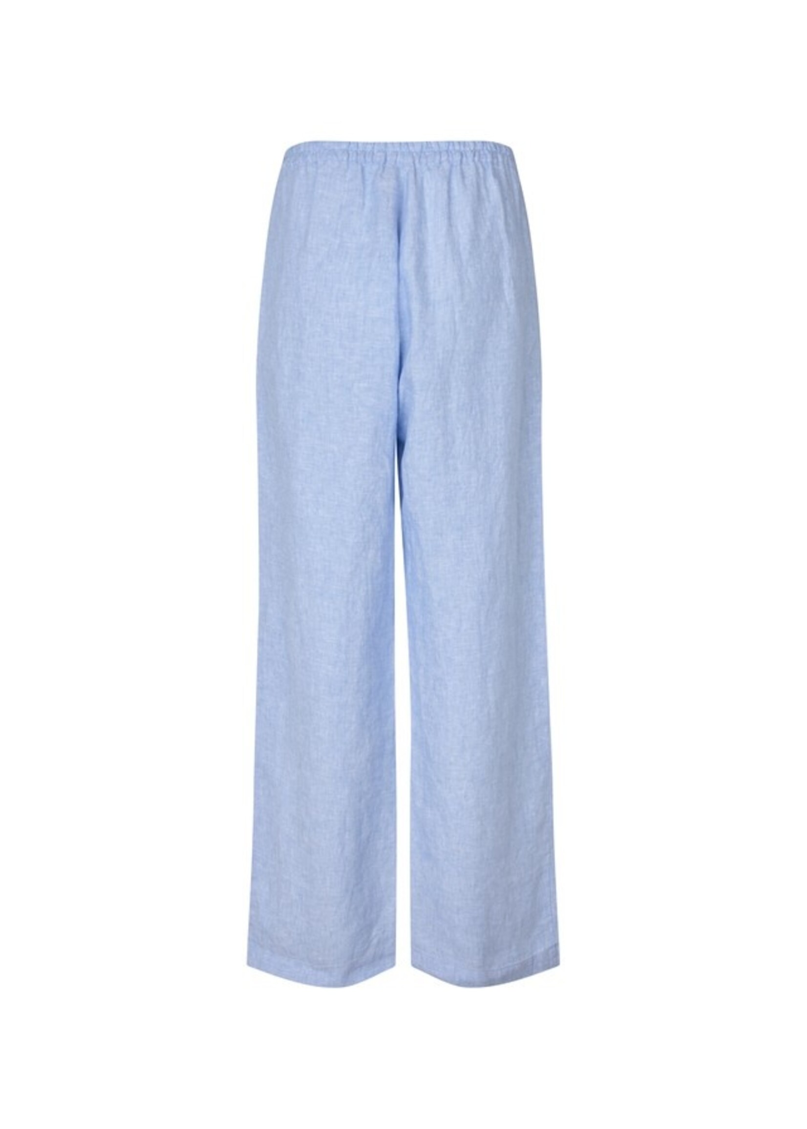 Samsøe Samsøe Satoves trousers - Bel Air Blue mel.