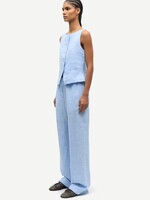 Samsøe Samsøe Satoves trousers - Bel Air Blue mel.