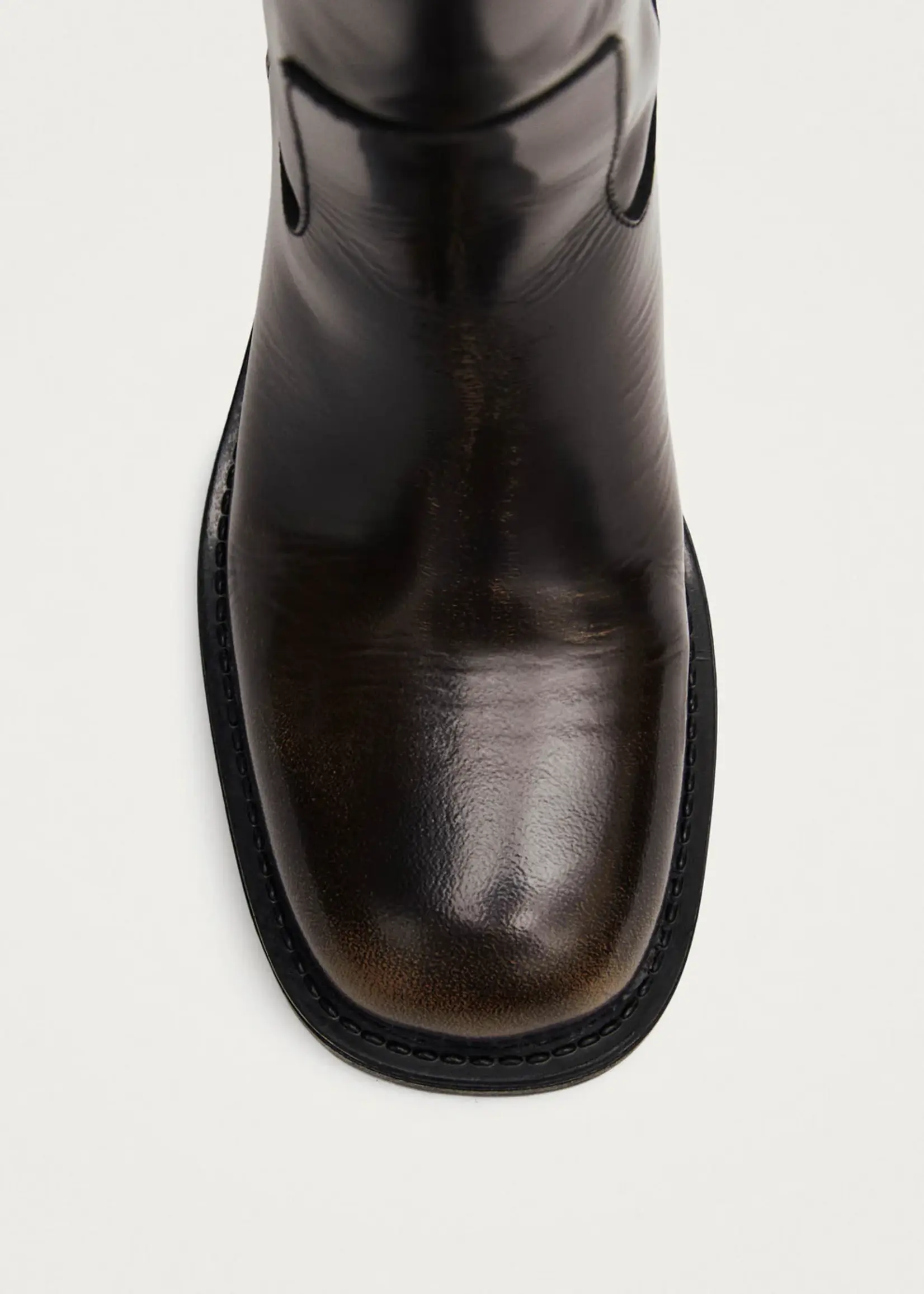 alohas Sajan Brown Leather Boots