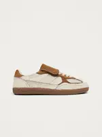 alohas Club Soft Tan Leather Sneakers