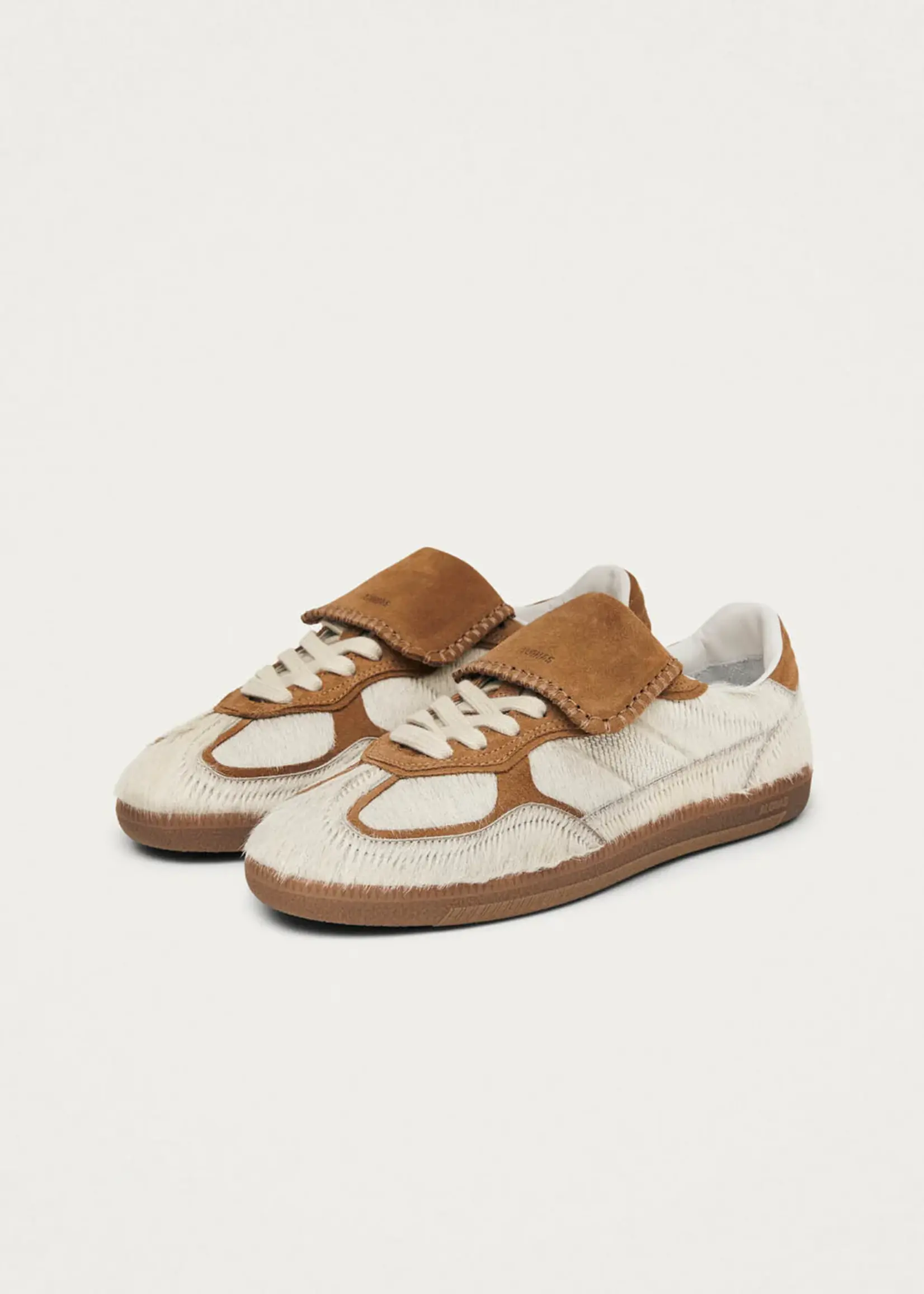 alohas Club Soft Tan Leather Sneakers