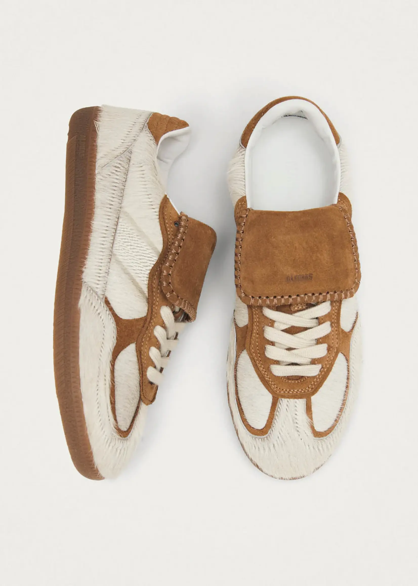 alohas Club Soft Tan Leather Sneakers