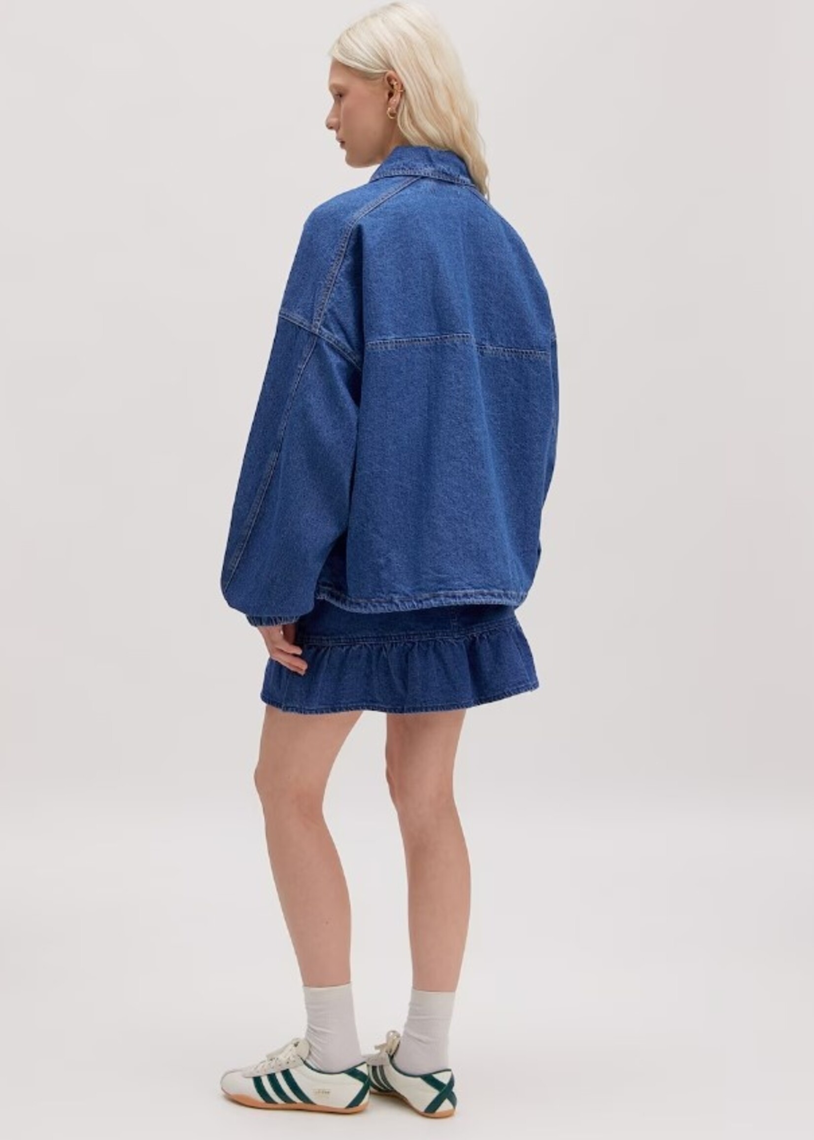 Edited Jilian jacket - blue denim