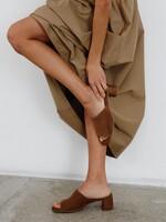 Vagabond Piper - cocoa brown suède