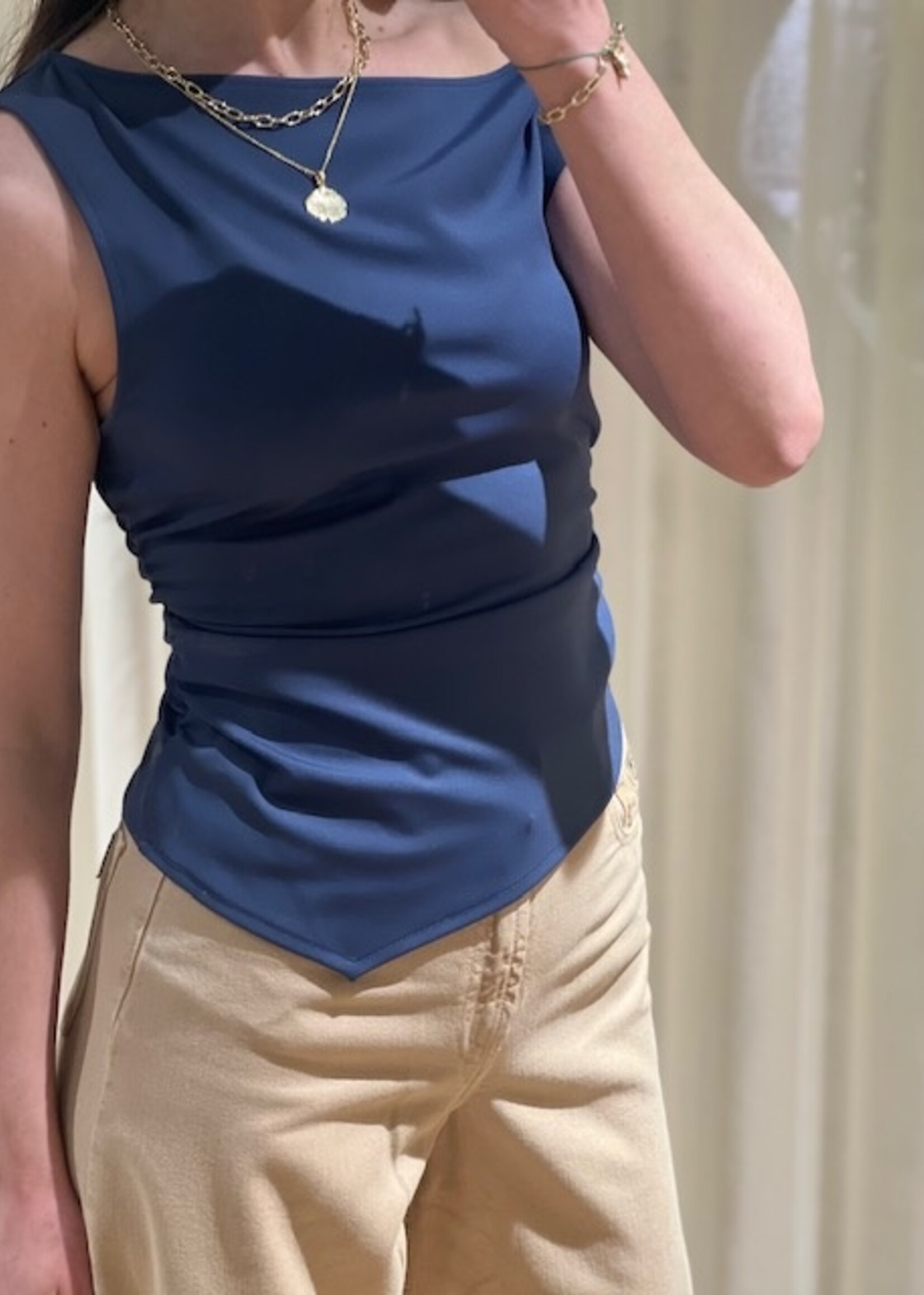 Edited Youko Top - Blue