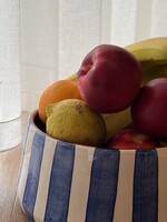 Casa Cubista Tapered Bowl Large - Blue