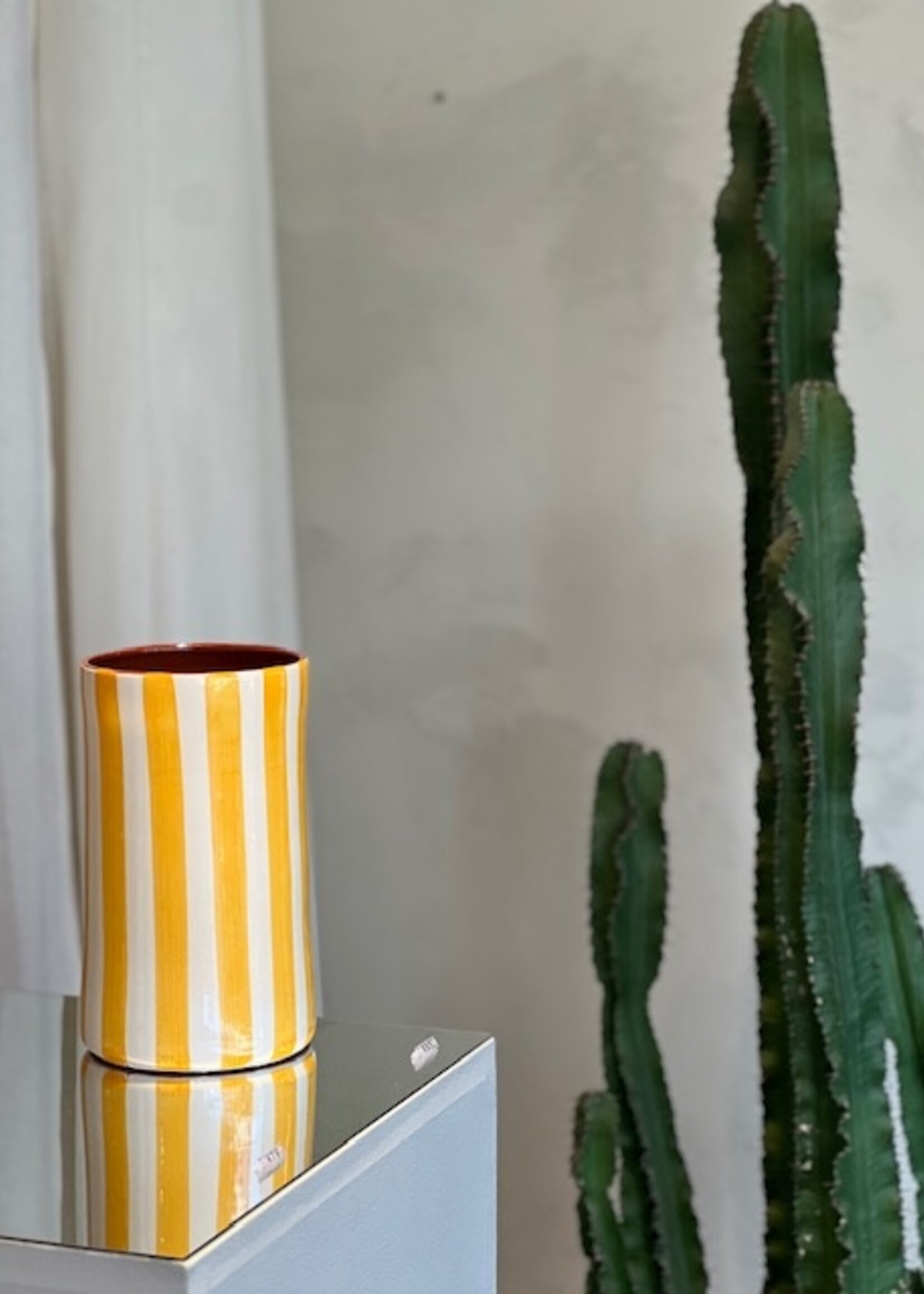 Casa Cubista Vase Medium - Yellow