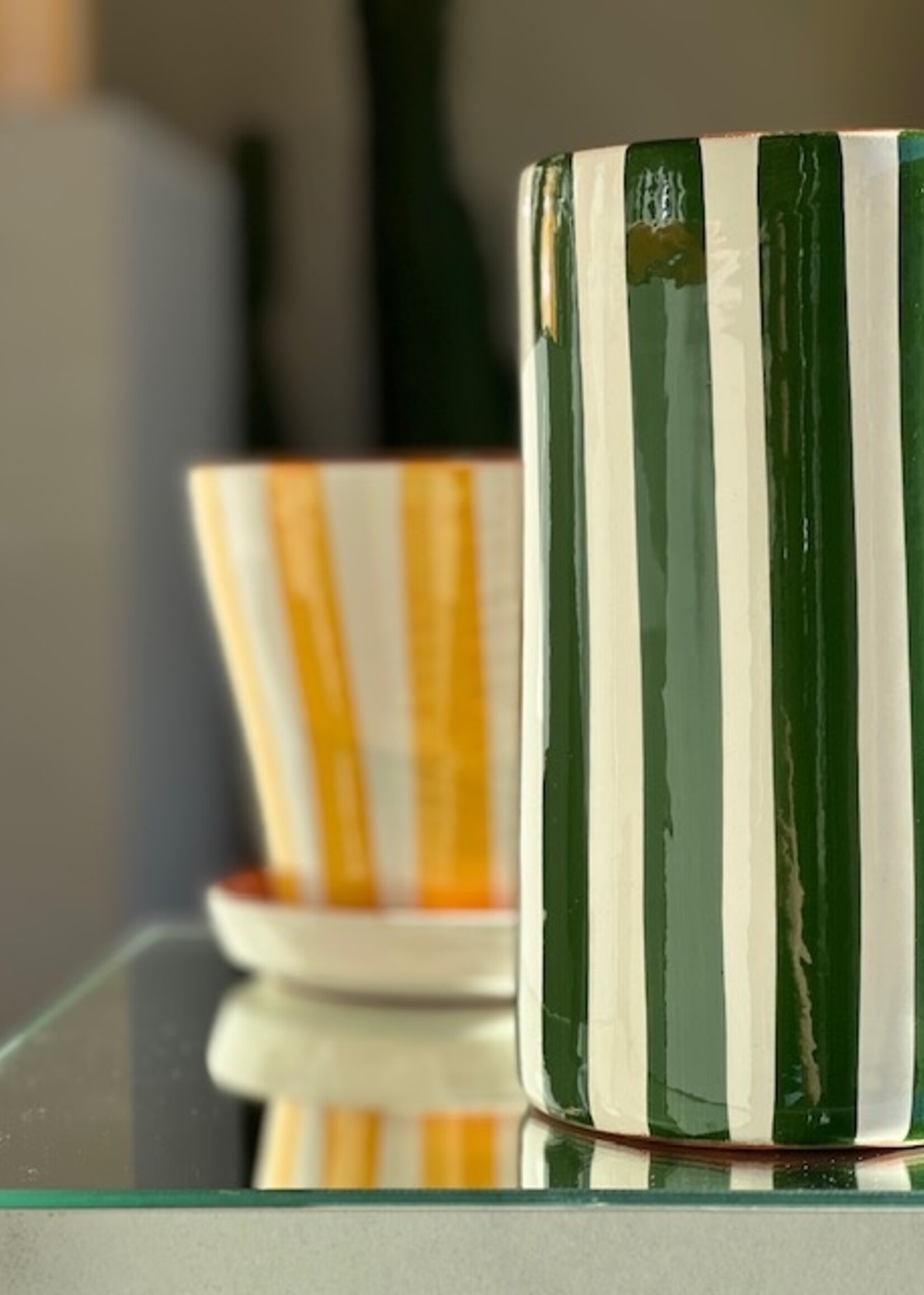 Casa Cubista FlowerPot Medium - Yellow