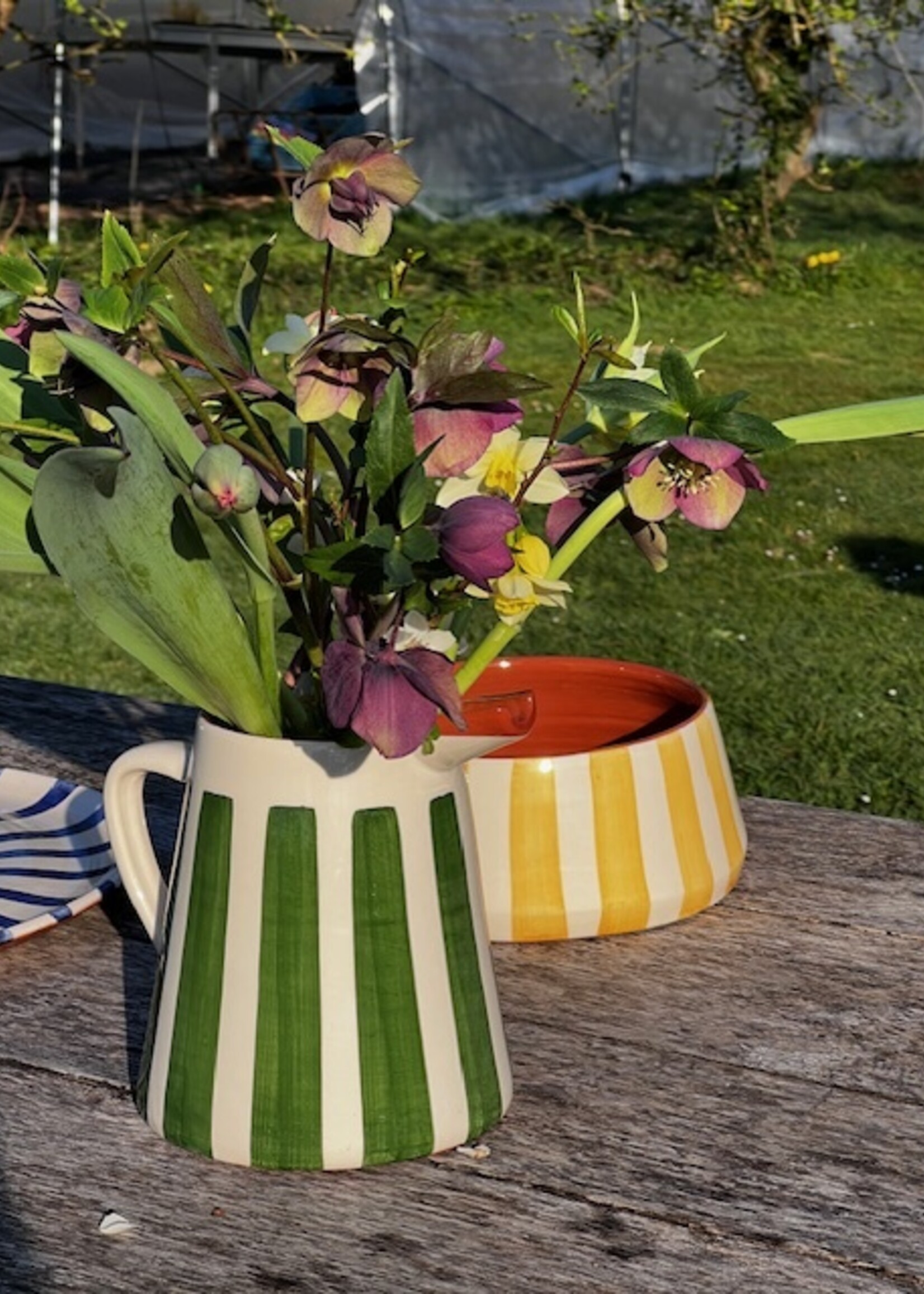 Casa Cubista Tapered Bowl Large - Yellow