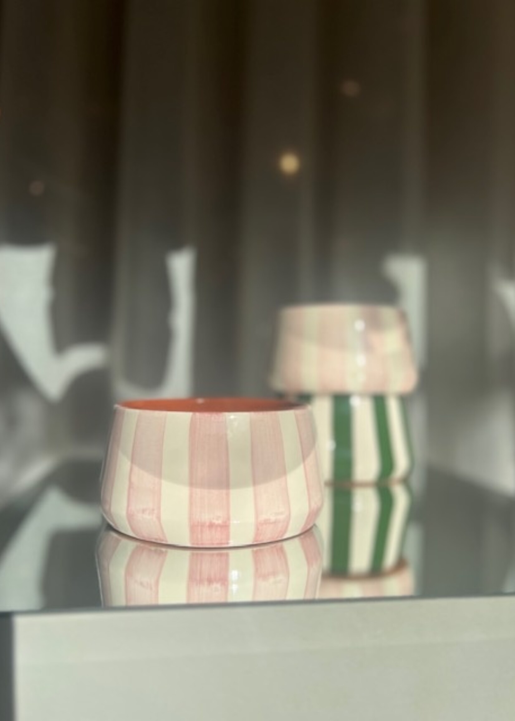 Casa Cubista Small serving bowl - mauve