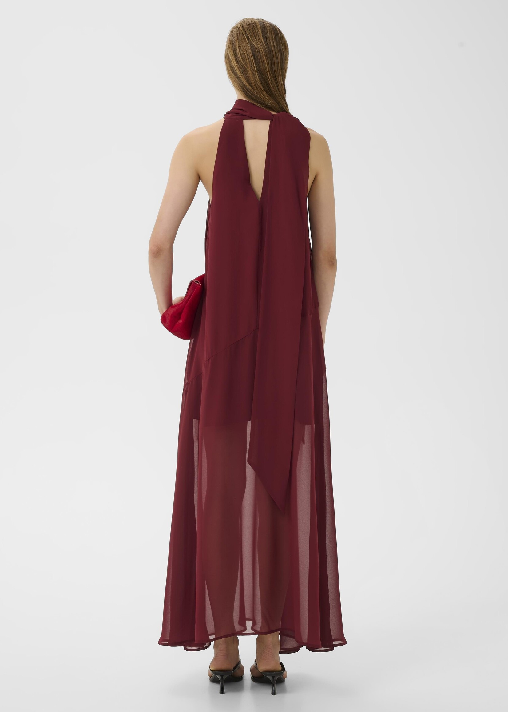 Gestuz GzDorah dress - Cabernet/Red