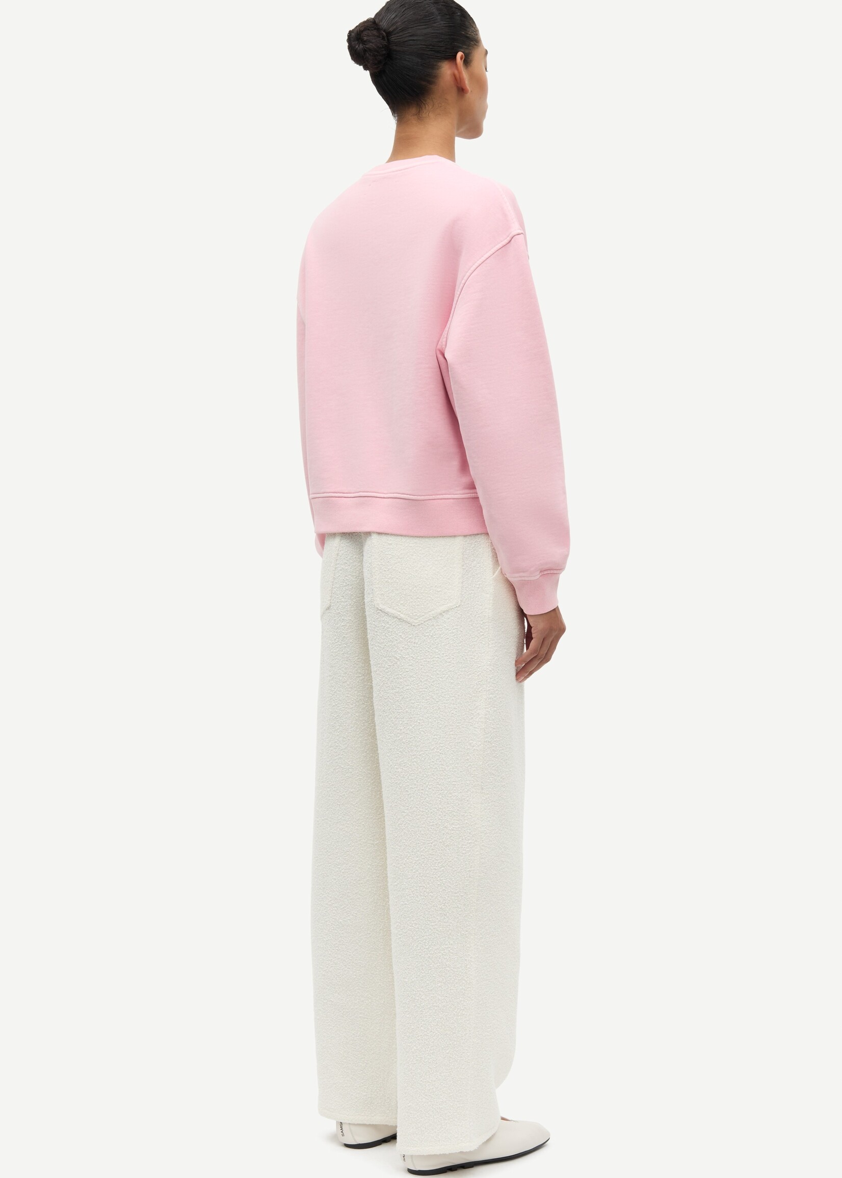 Samsøe Samsøe Savan sweat - Bleached mauve pigment