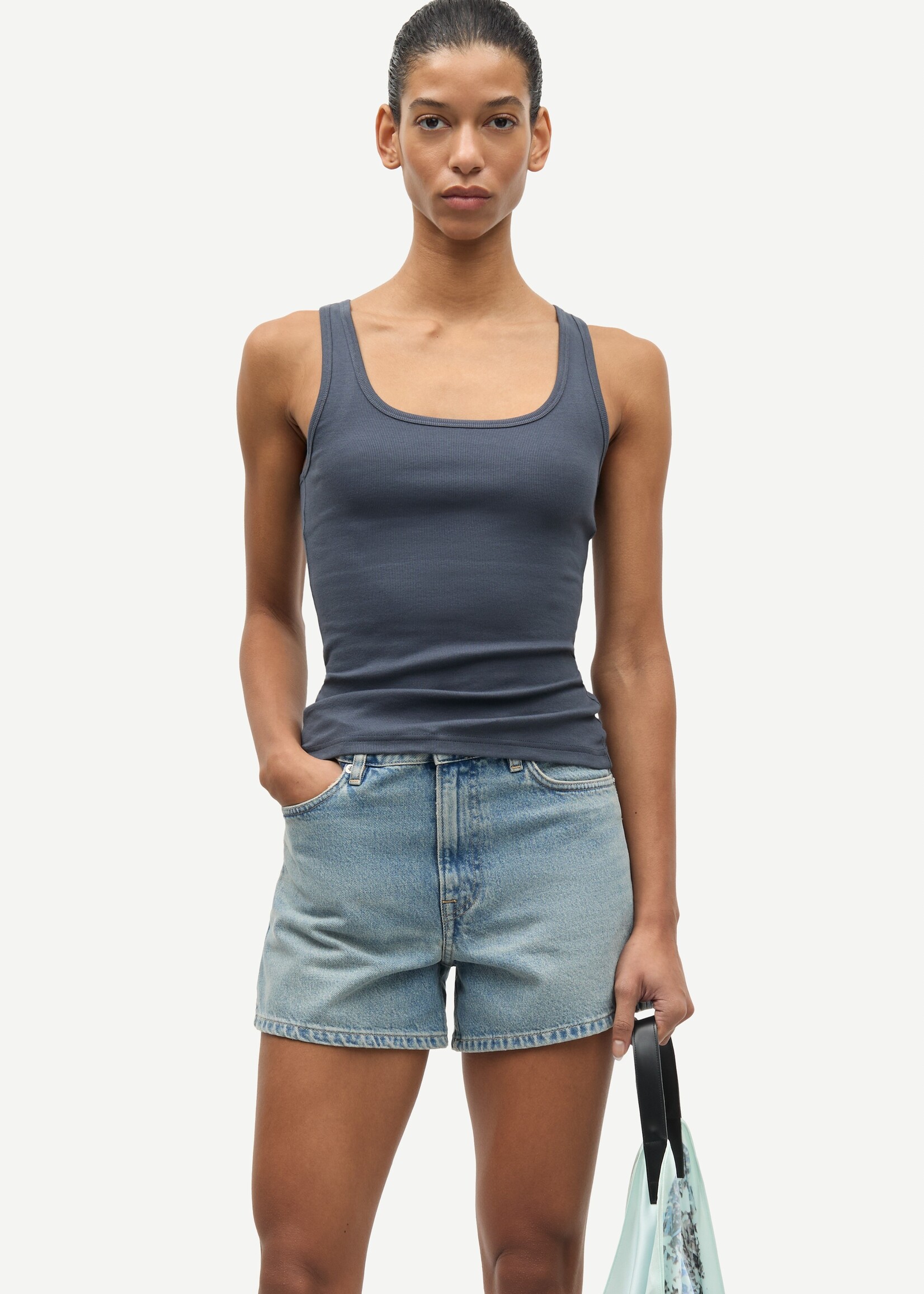 Samsøe Samsøe Saamanza tank top - Ombre blue