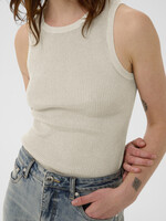 Gestuz SilviGZ Top - Champagne Silver