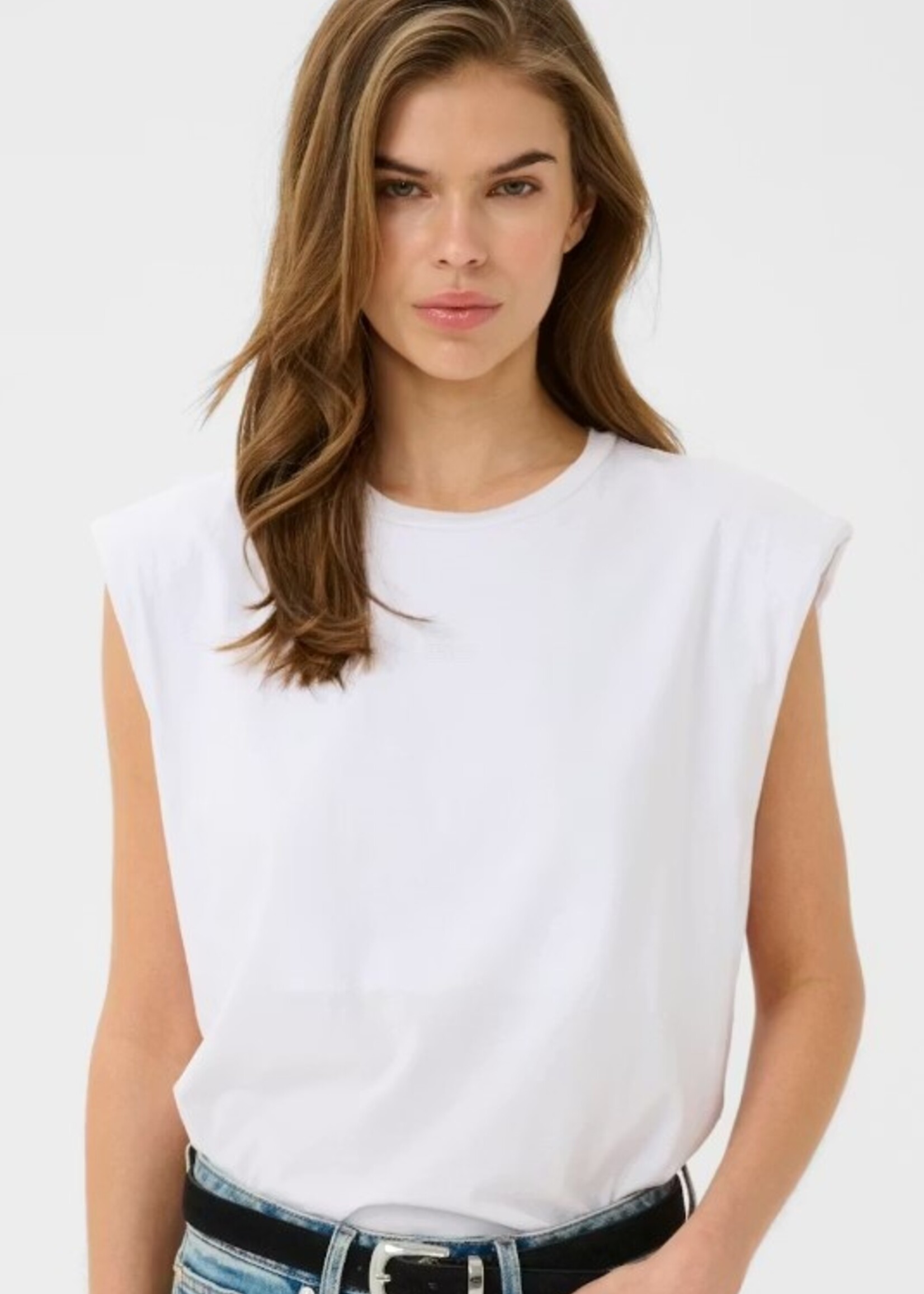 Gestuz GZKathrin - muscle tee - White