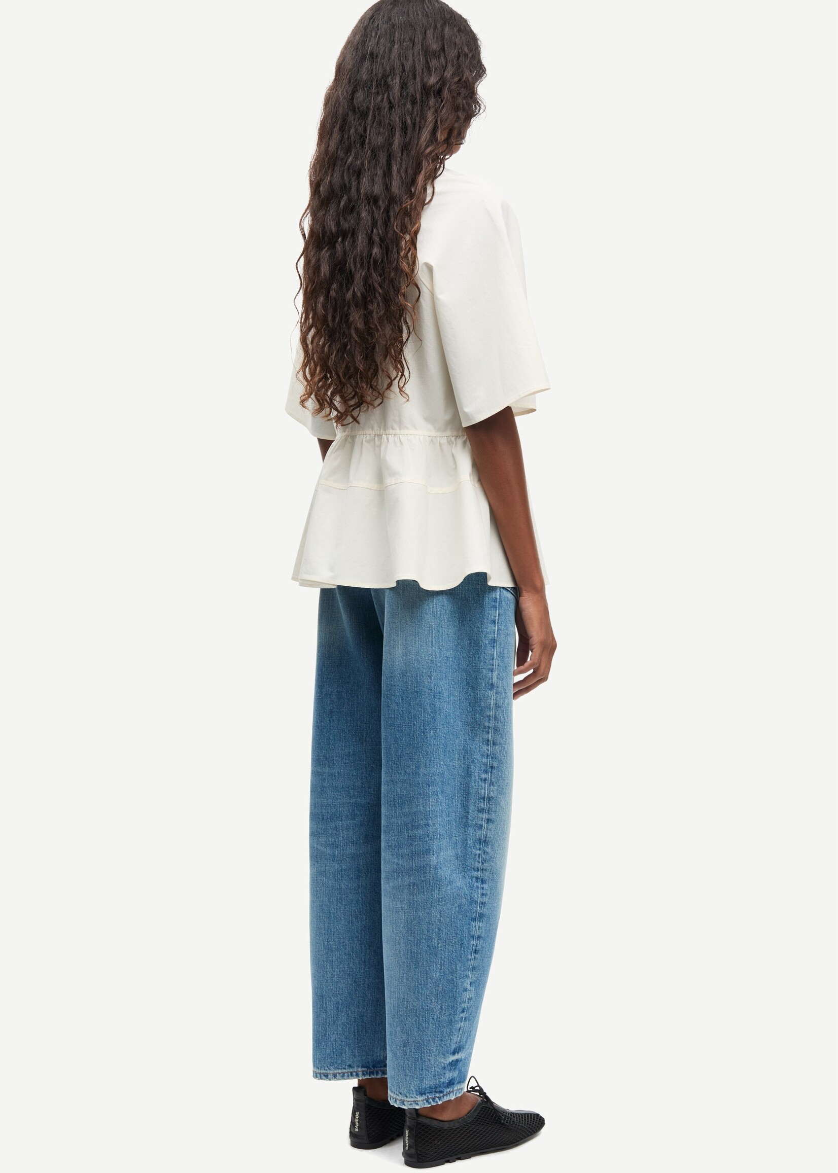 Samsøe Samsøe Satoman ss top - Egret