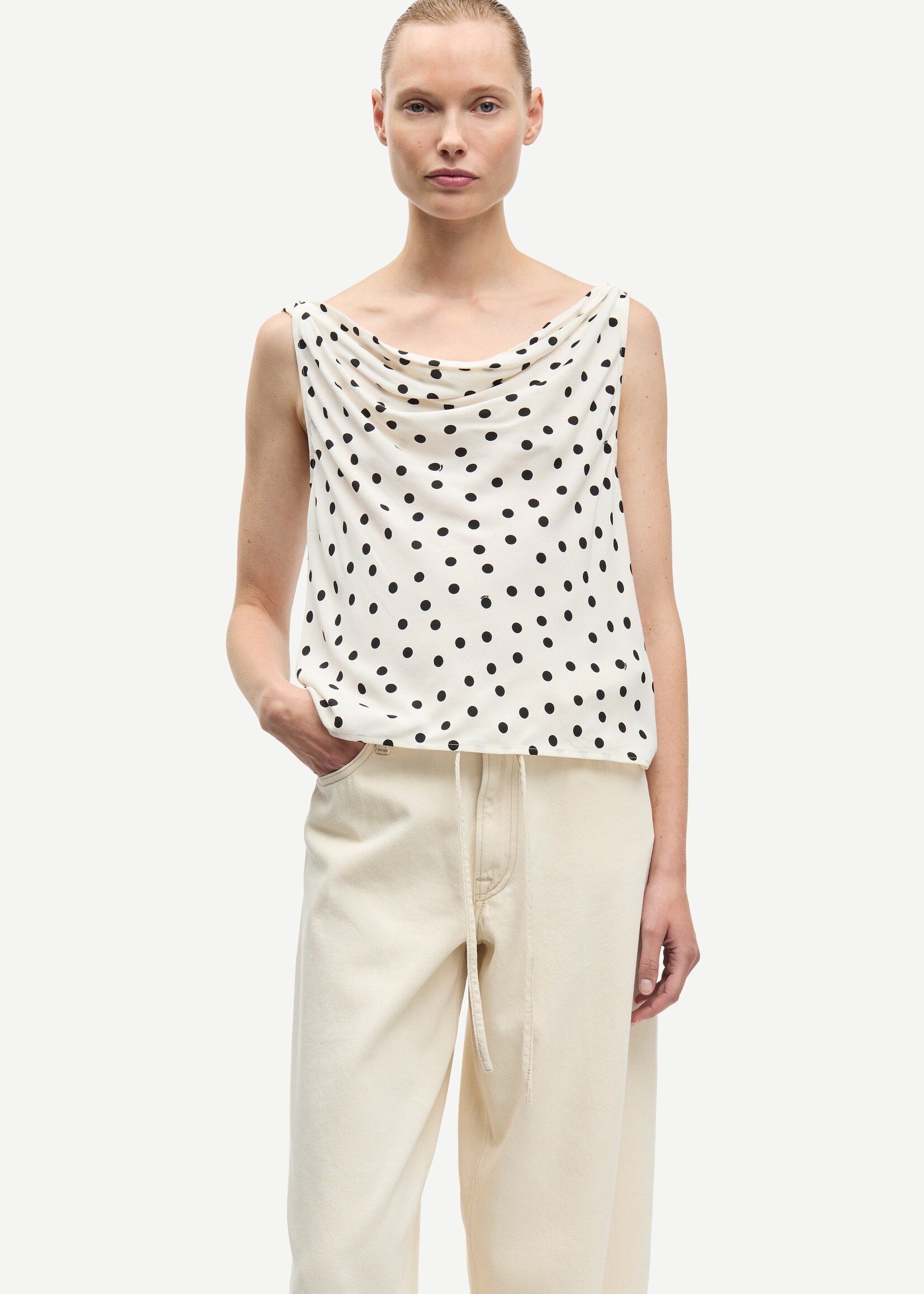 Samsøe Samsøe Sapoppy top - Drifting dots