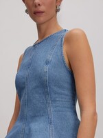 Edited Brenda denim top - blue