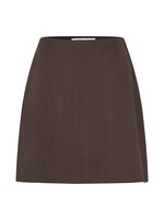 Samsøe Samsøe Saagnet Short Skirt - Mulch