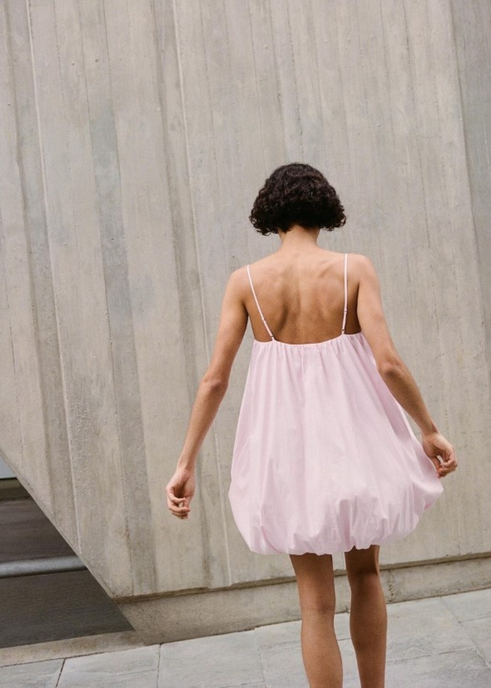 Edited Fray Dress - Lilac snow