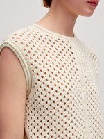 Edited Mina top - Antique white
