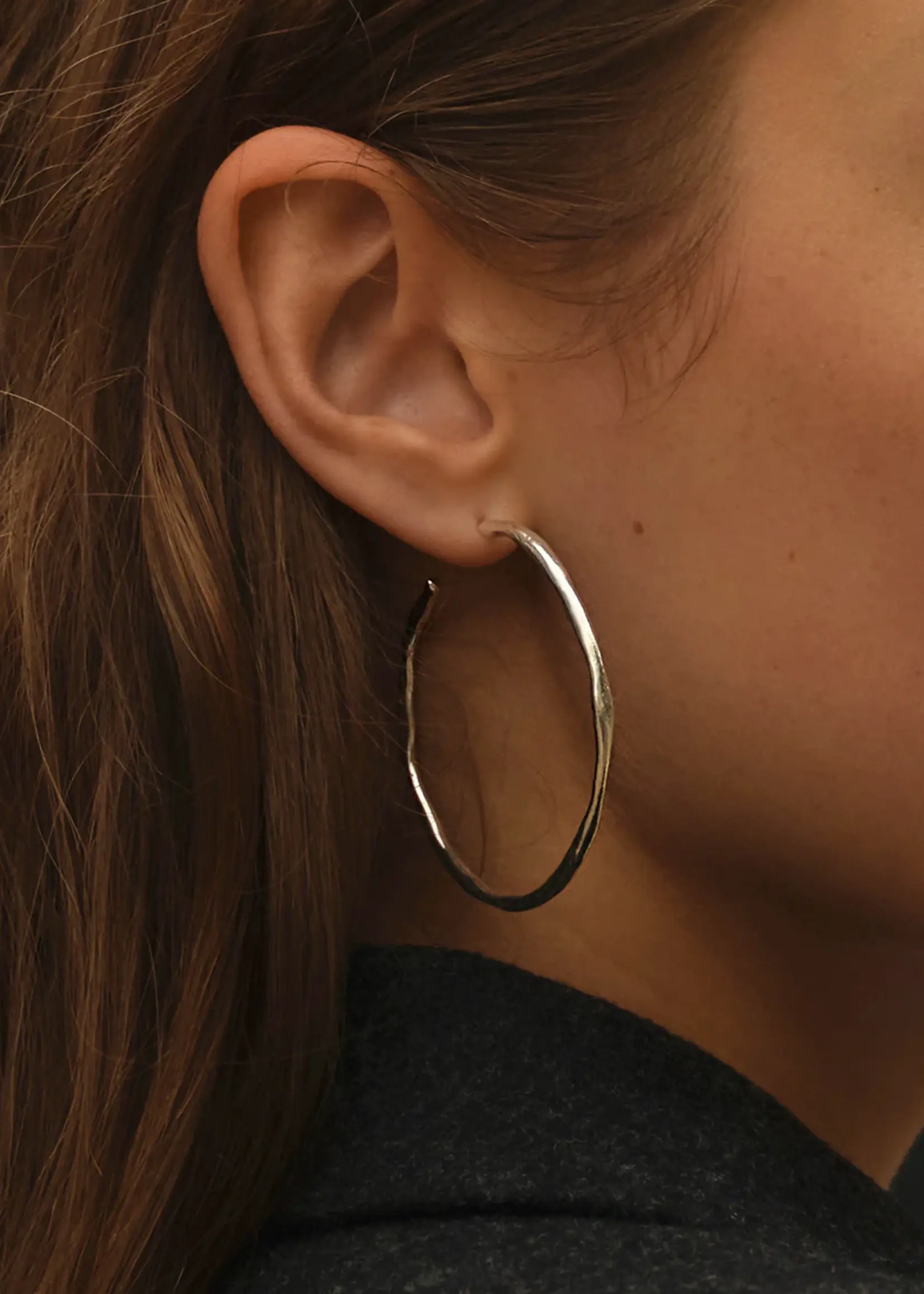 by1oak Earring - Signature - Silver