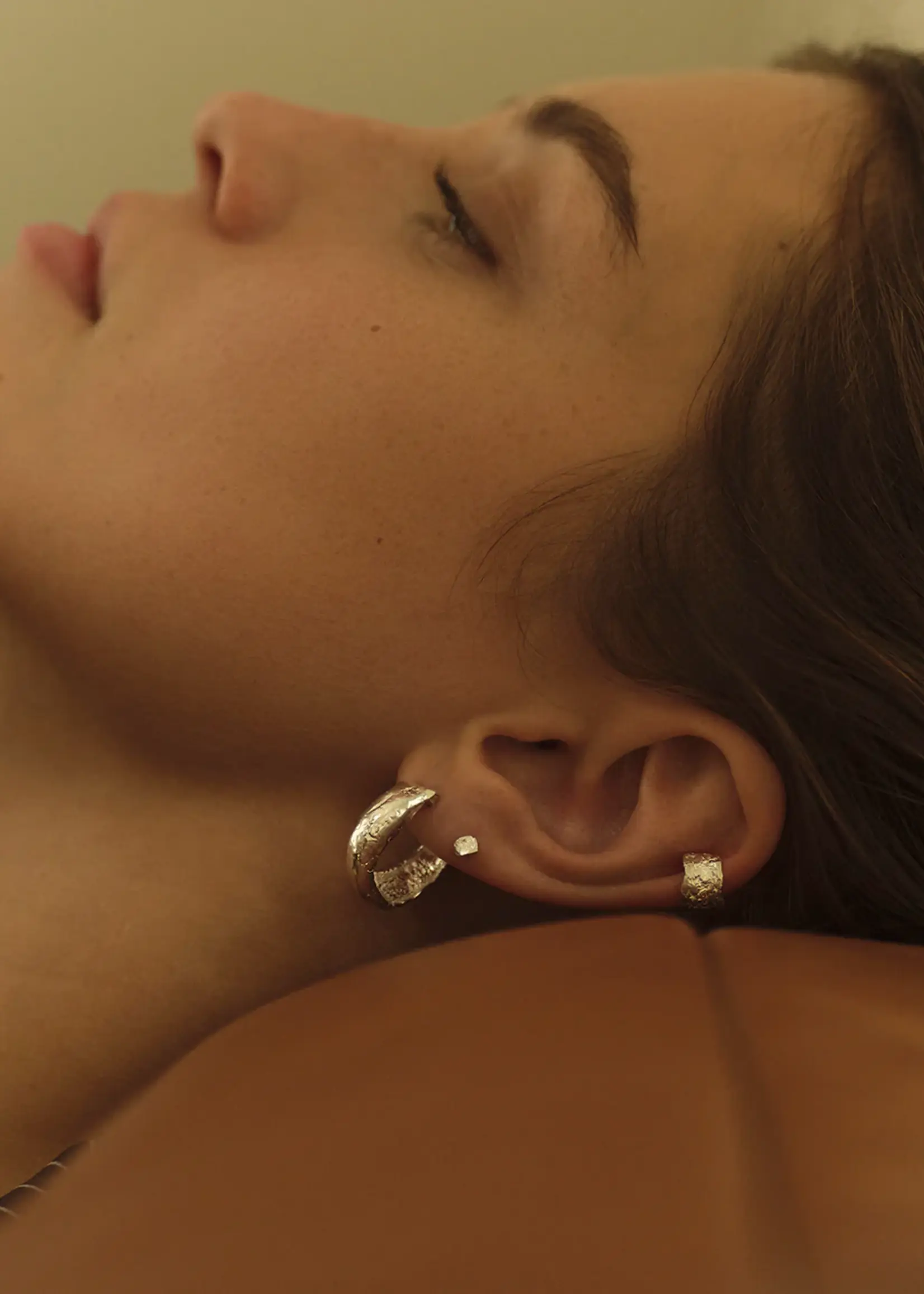 by1oak Earring - Luna - Silver