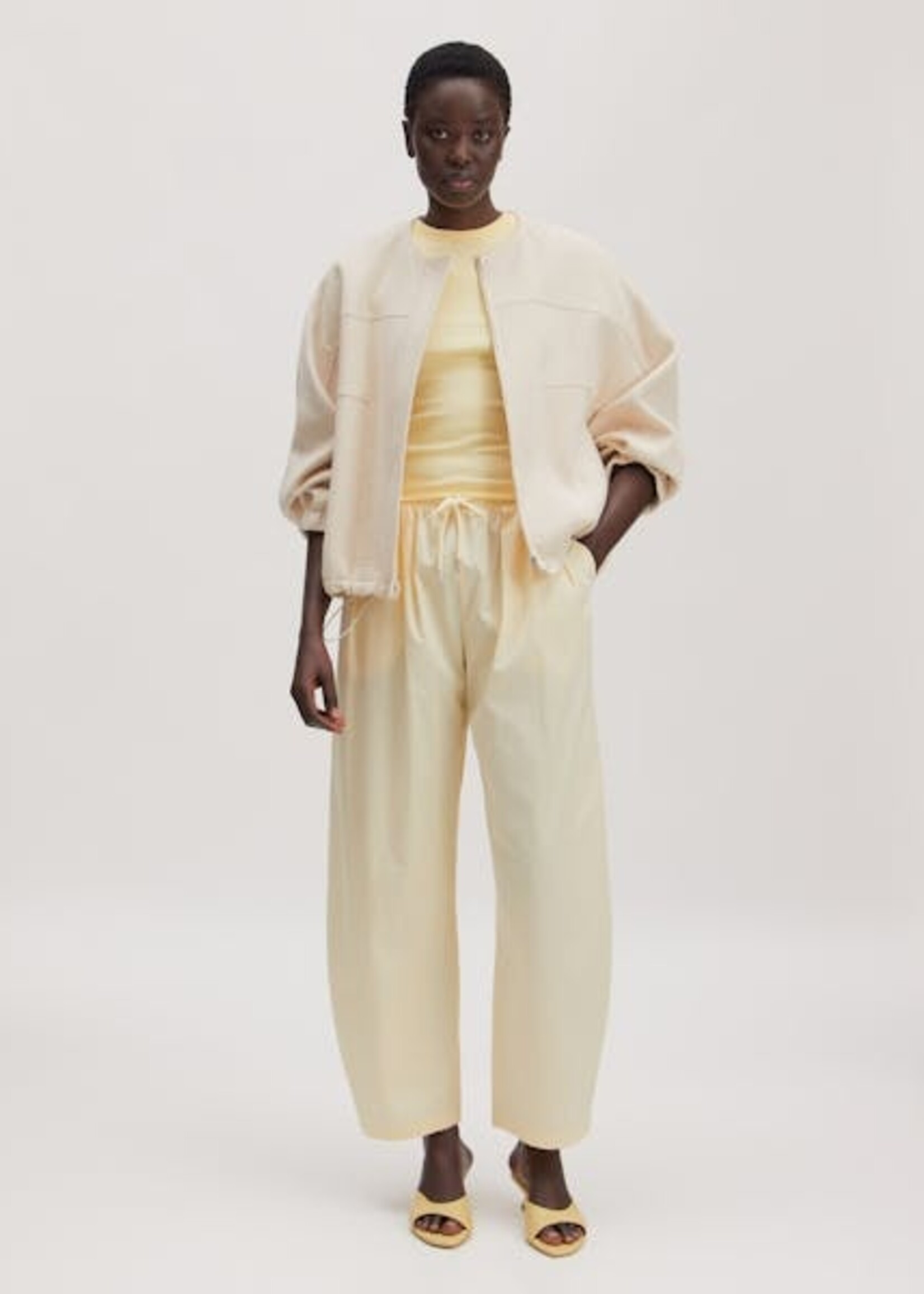 Edited Gigi trousers - Vanilla