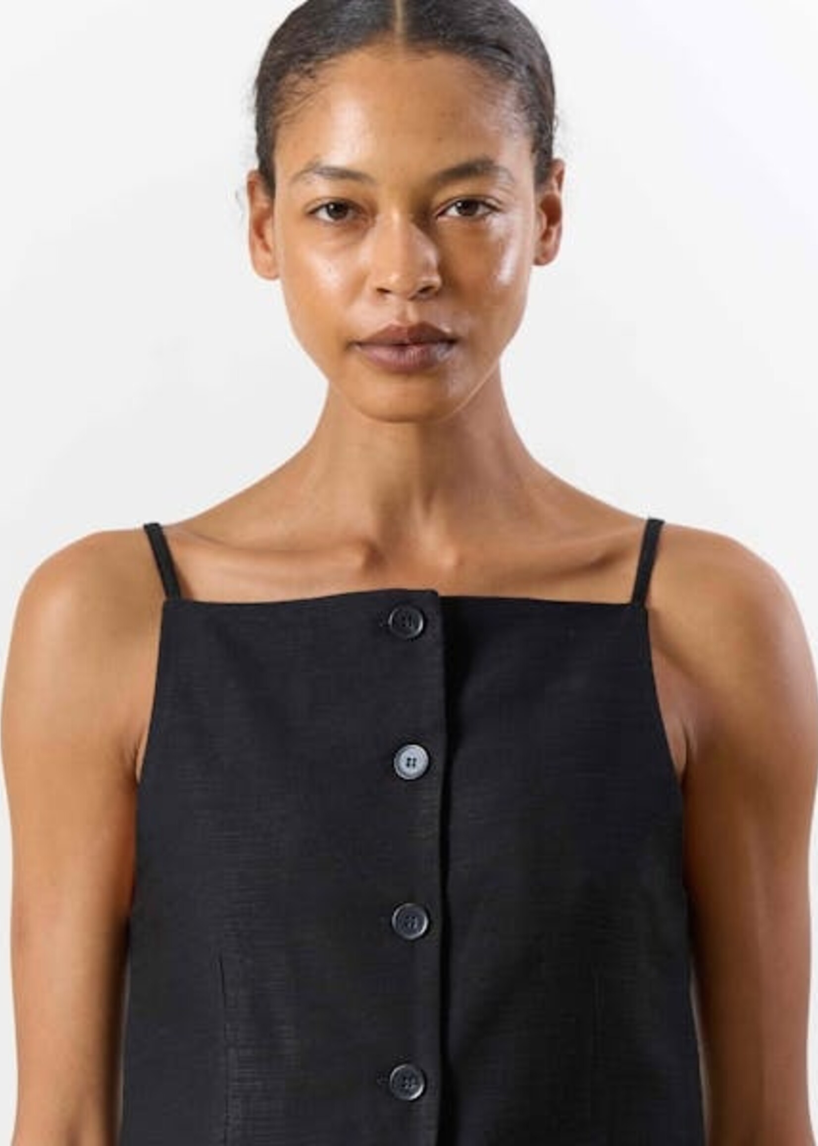 Edited Viola Vest - Black