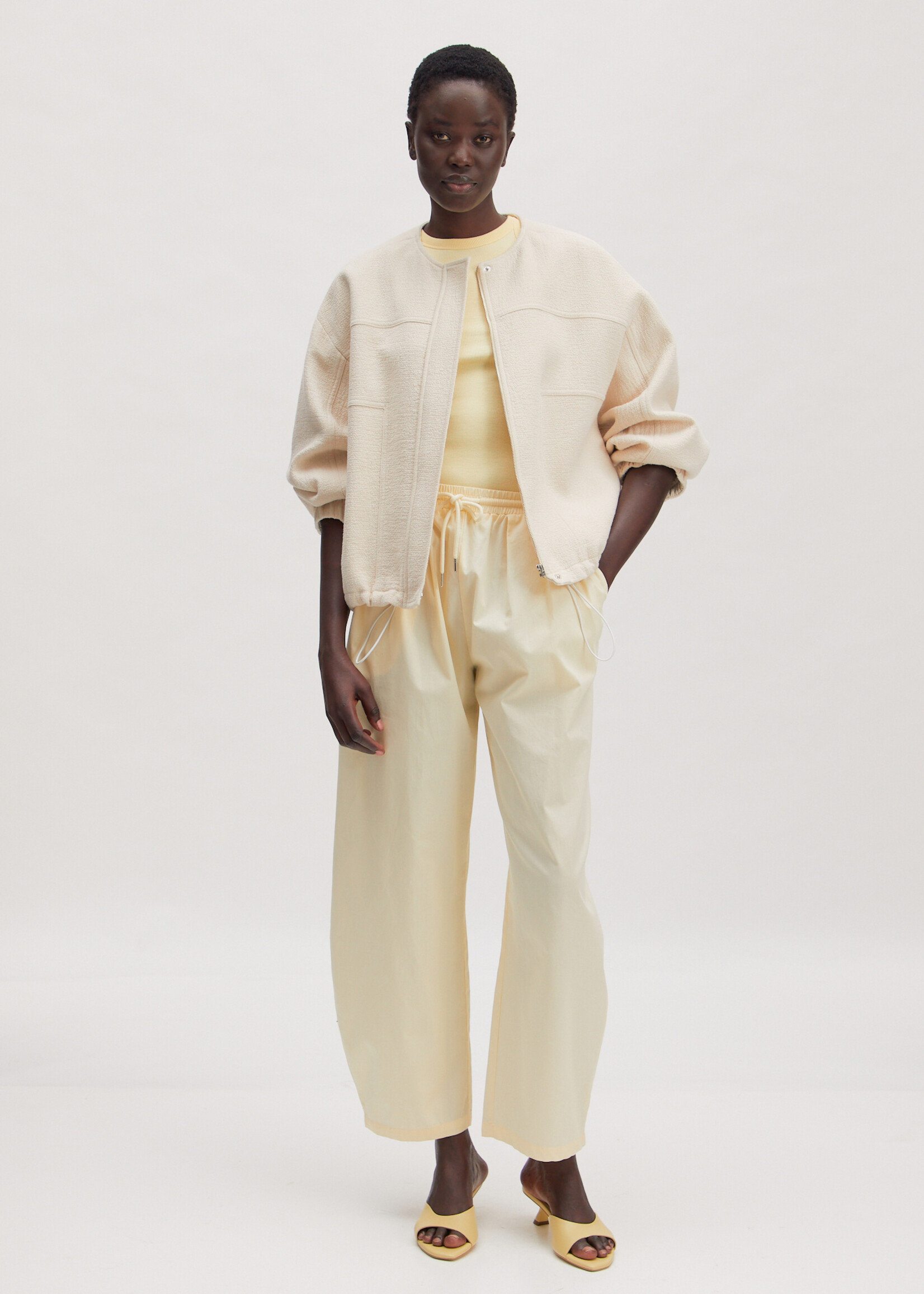 Edited Gigi trousers - Vanilla