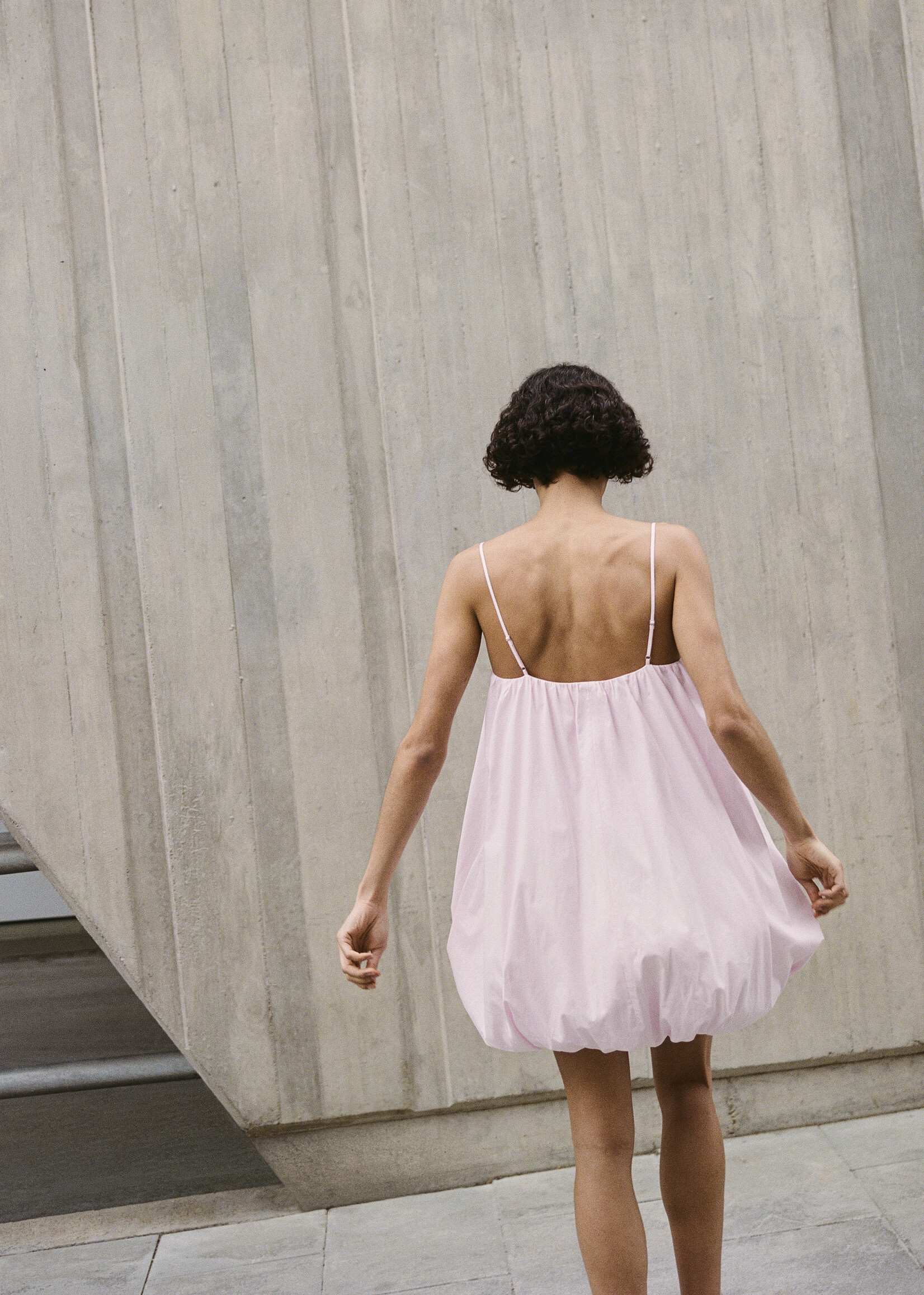 Edited Fray Dress - Lilac snow