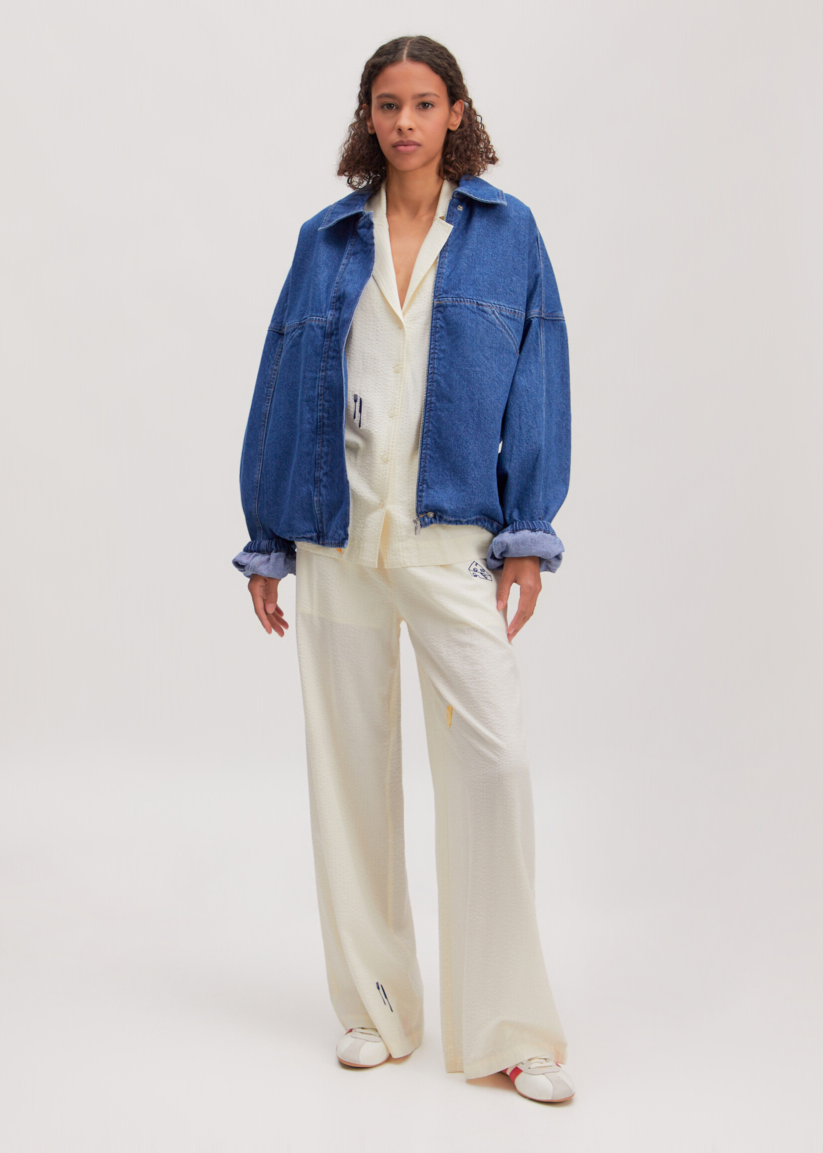 Edited Jilian jacket - blue denim