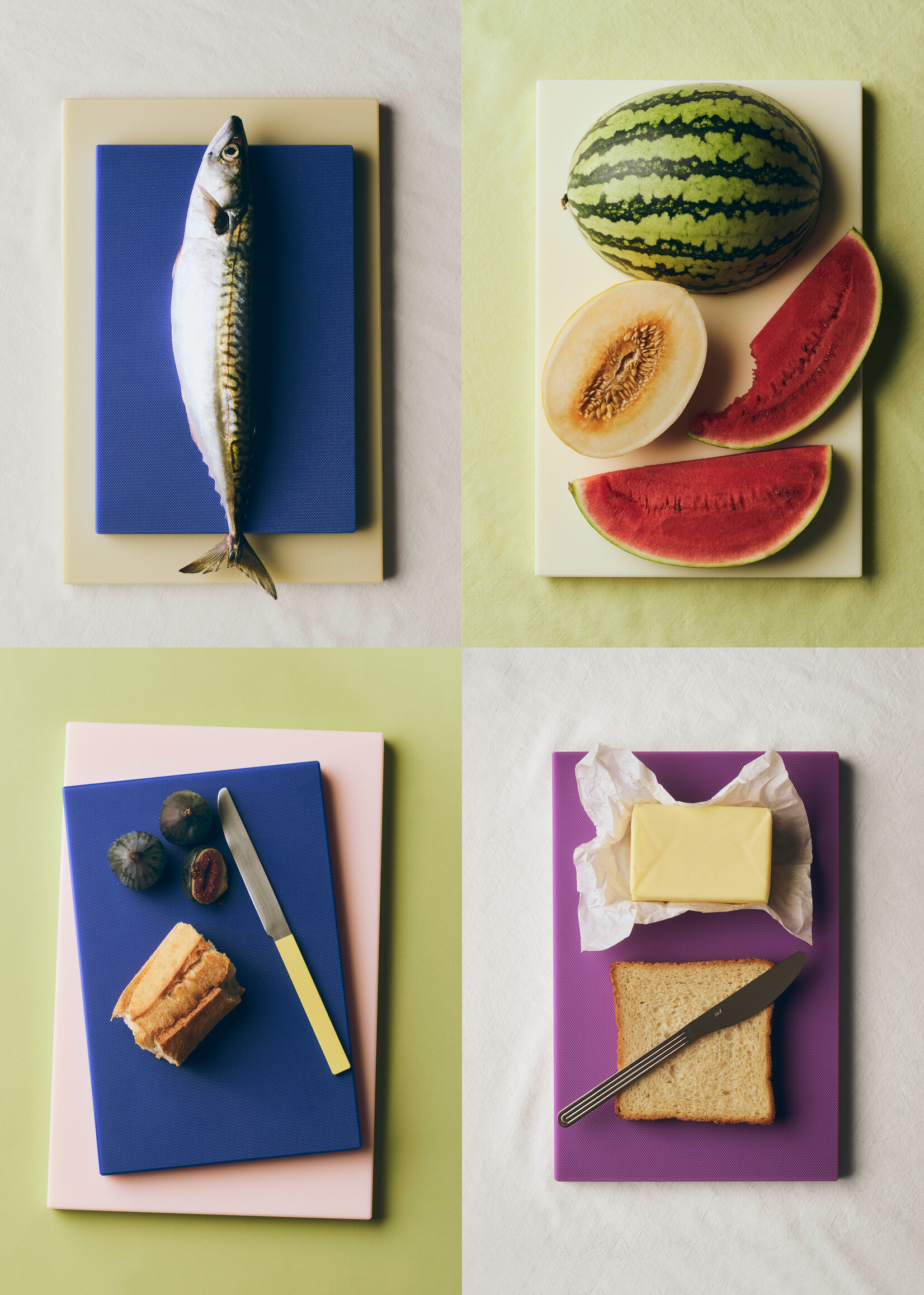 Hay Slice Chopping Board Large - Baby Pink