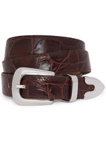 Gestuz GZSuva patent belt - Brown croco