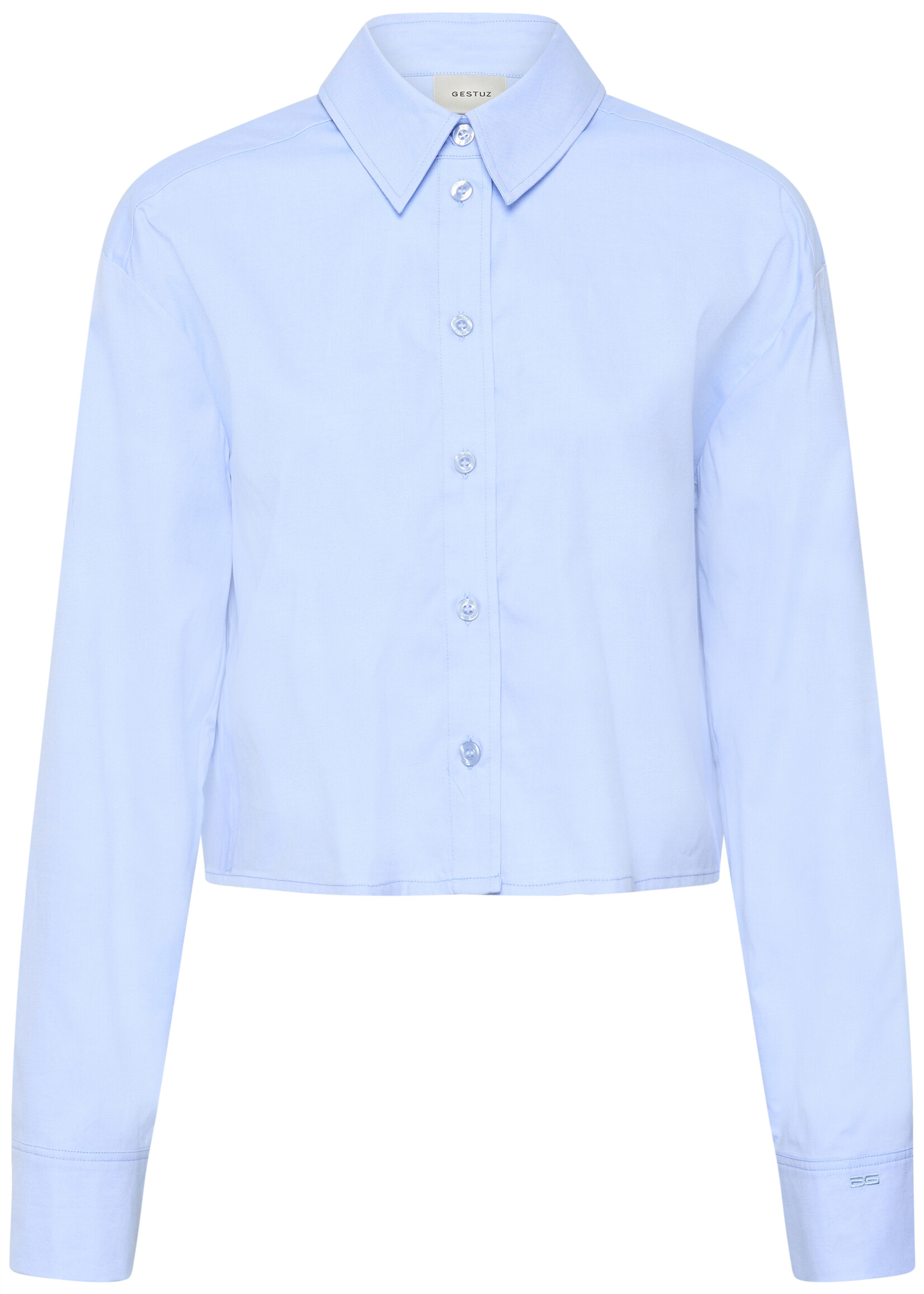 Gestuz GZyork short shirt - chambray blue