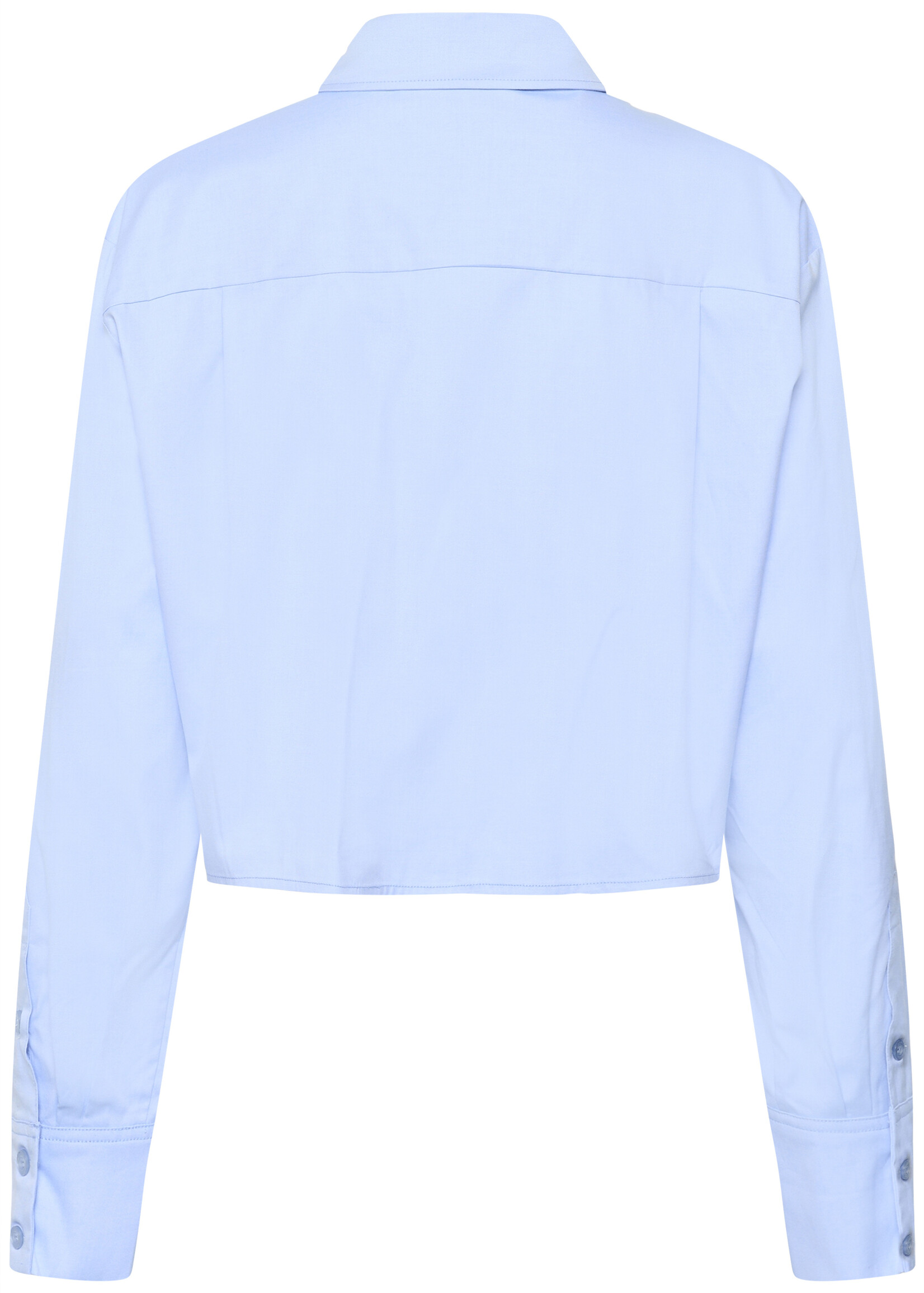 Gestuz GZyork short shirt - chambray blue