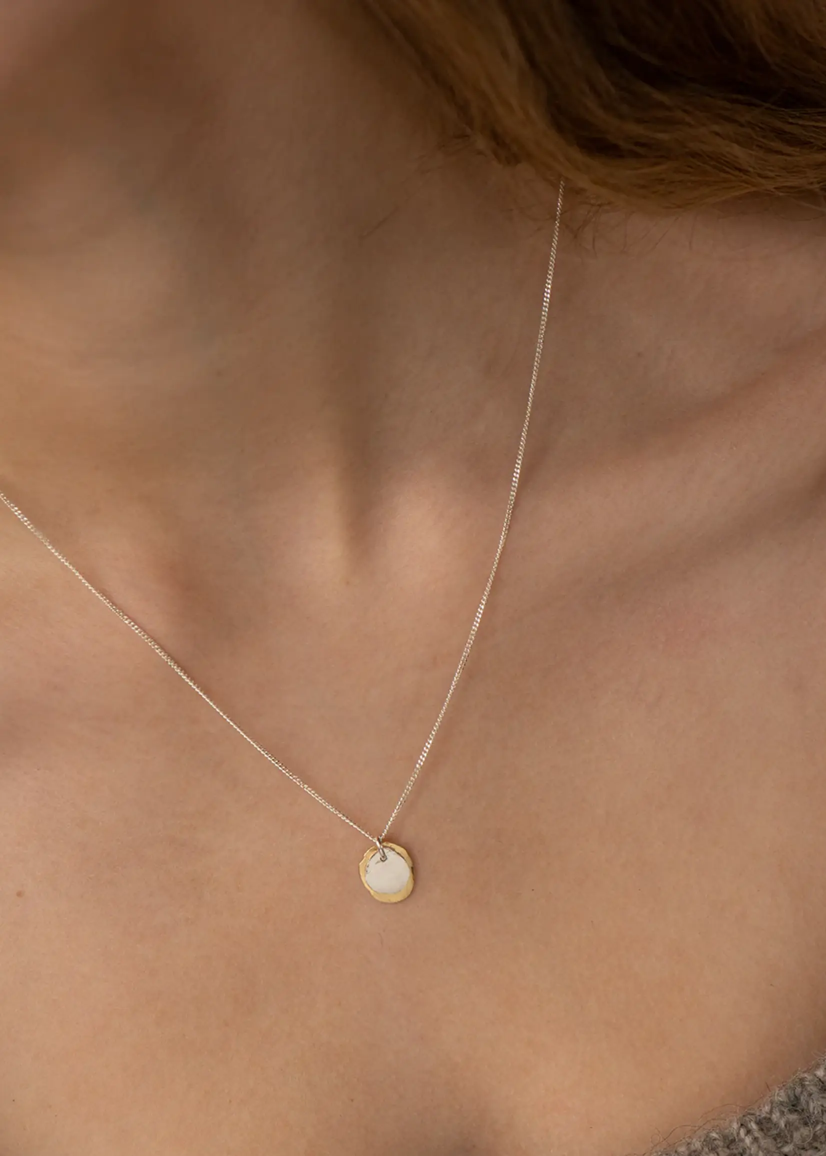 by1oak By1Oak - necklace - Yours & mine - Silver