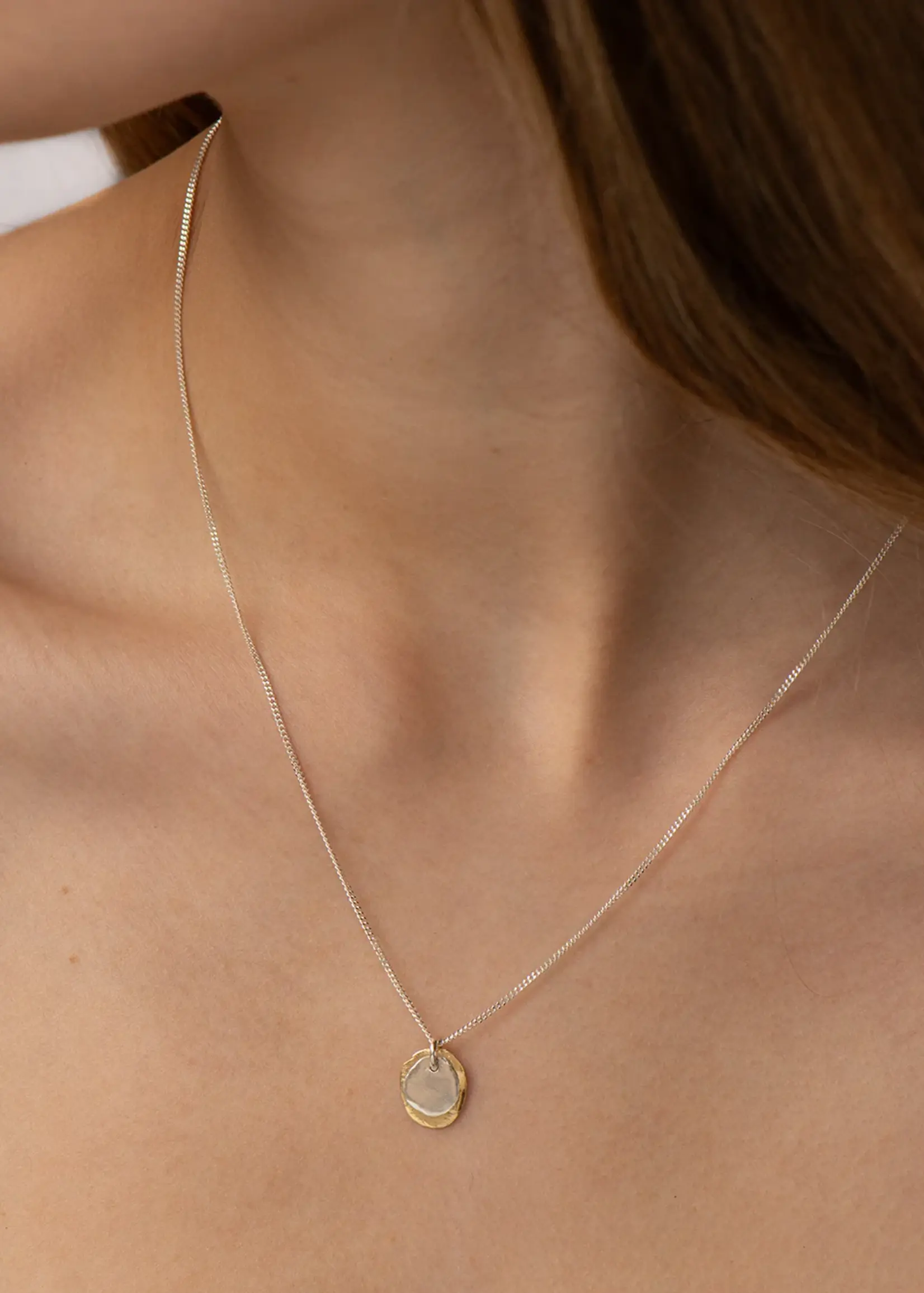by1oak By1Oak - necklace - Yours & mine - Silver