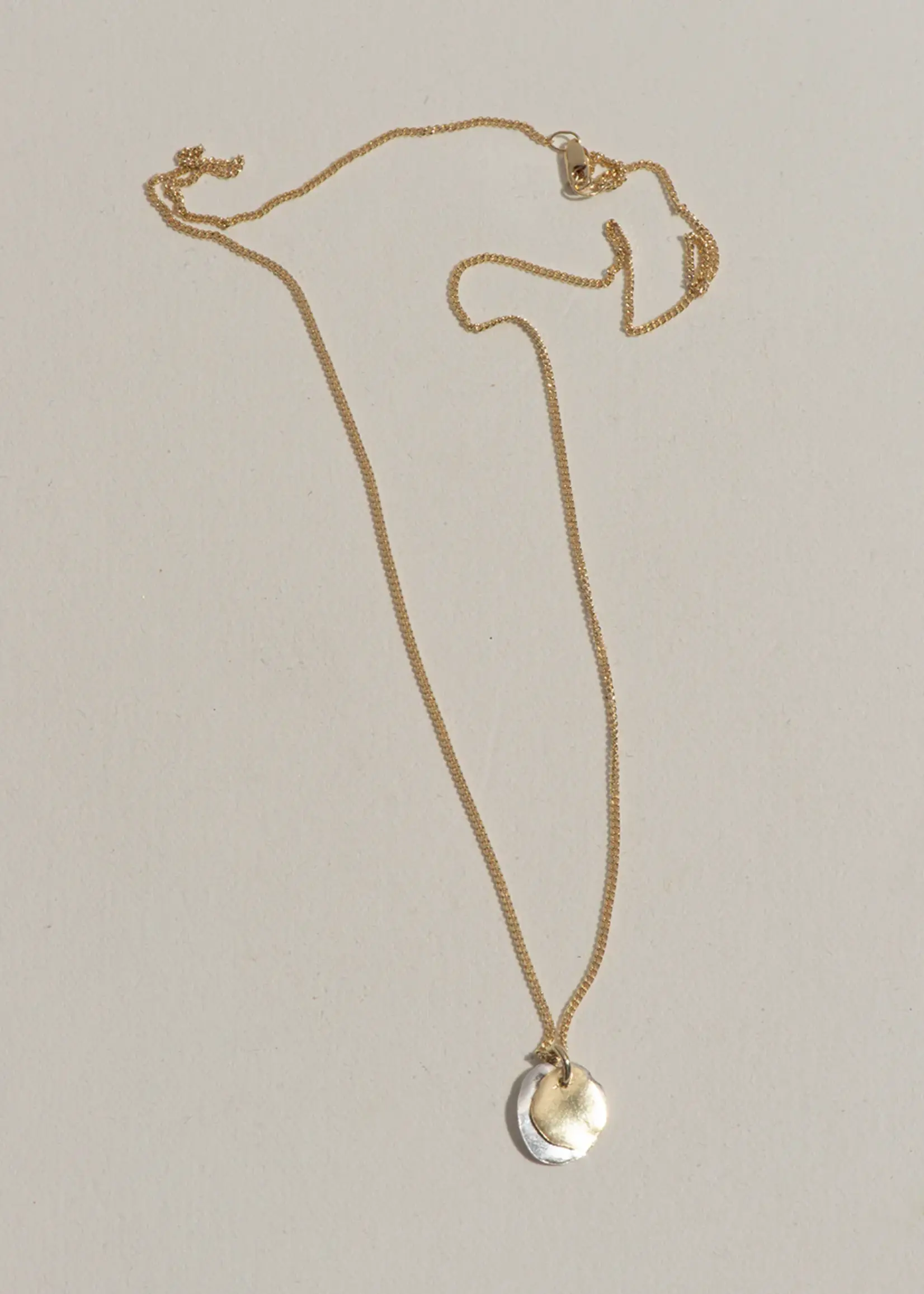 by1oak By1Oak - necklace - Yours & mine - gold