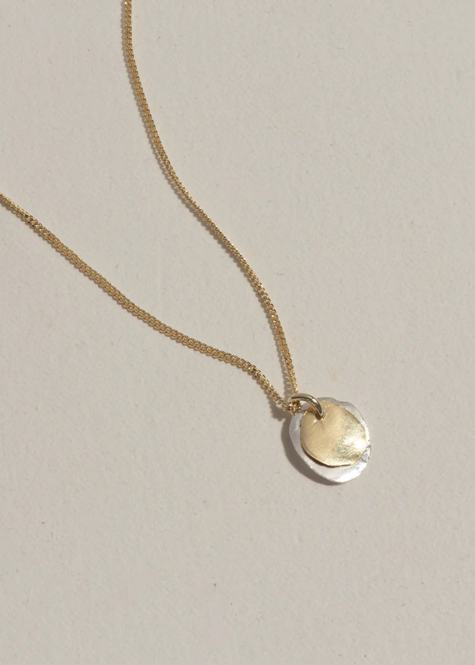 by1oak By1Oak - necklace - Yours & mine - gold