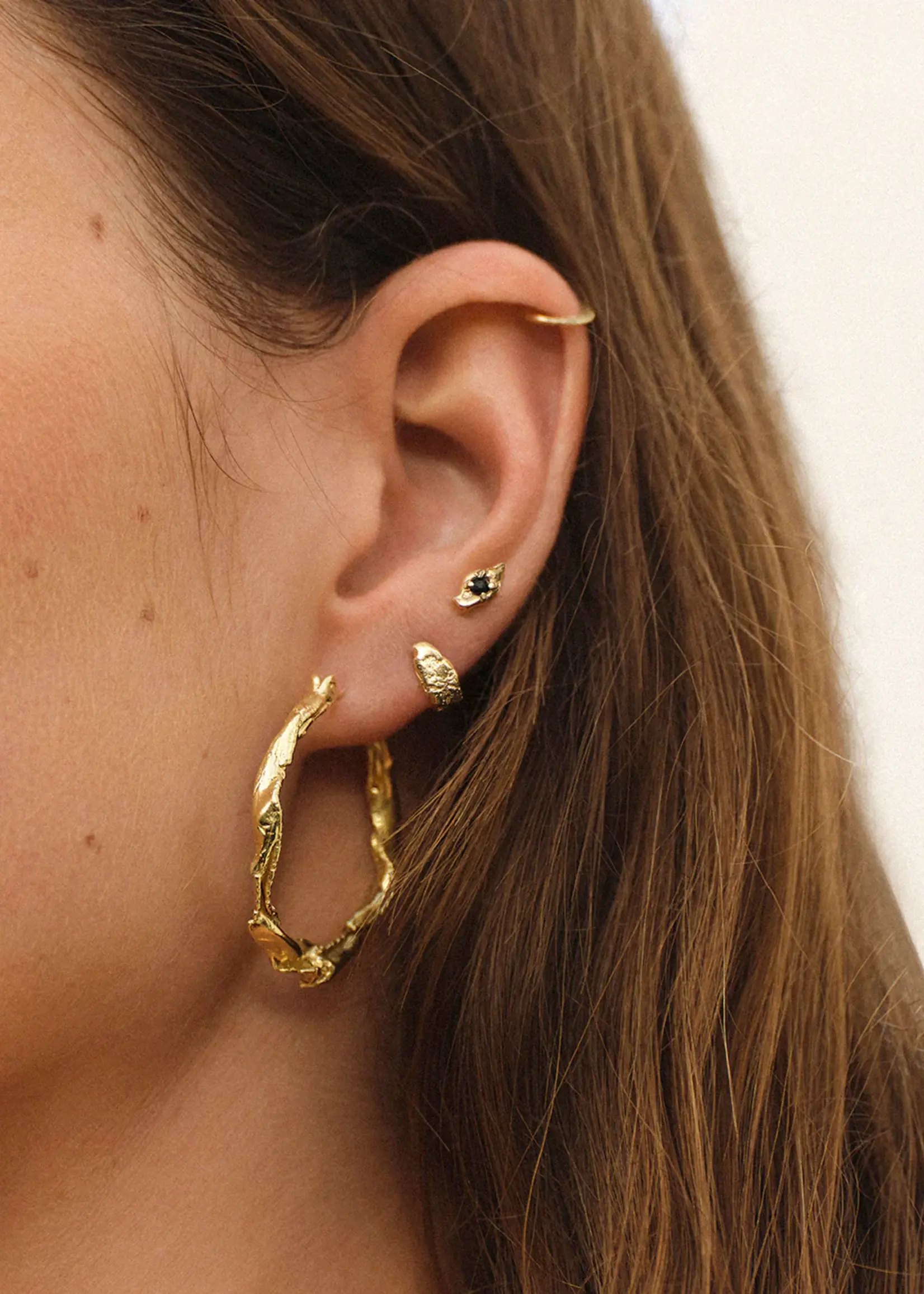 by1oak By1Oak - earring - Wanting you - Gold - S