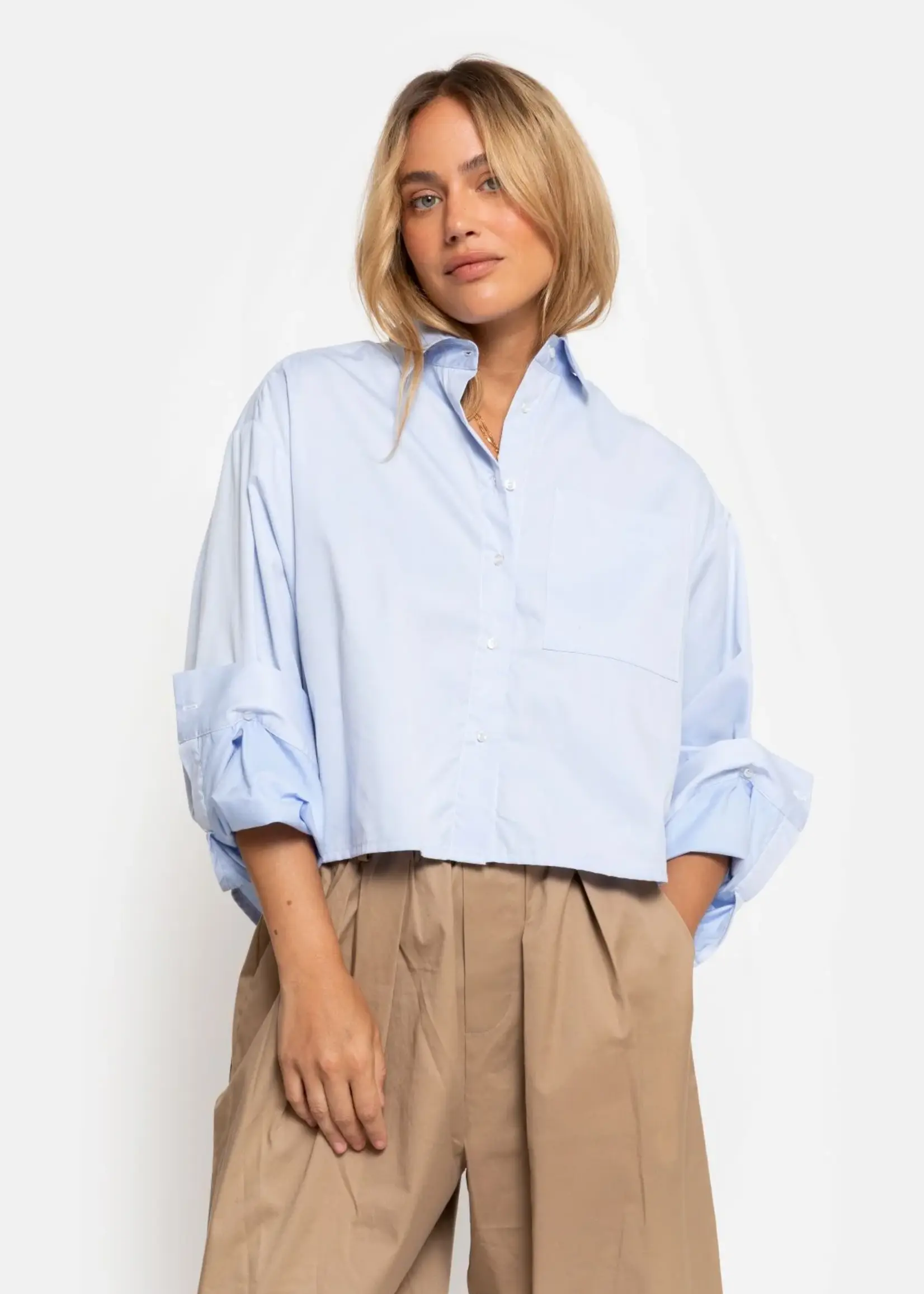 âme Ocean Shirt - Light Blue